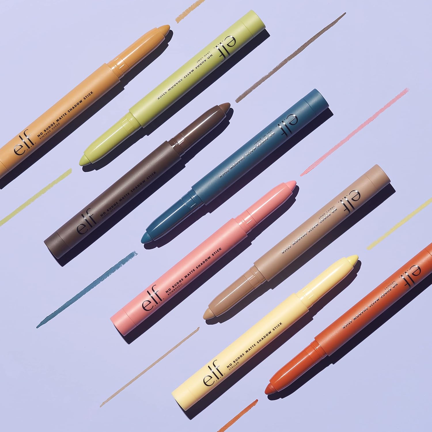 e.l.f. No Budge Shadow Stick, Longwear, Smudge-Proof Eyeshadow, Twist-up Design & Built-in Sharpener, Vegan & Cruelty-Free, Magnetic Pull - Image 6