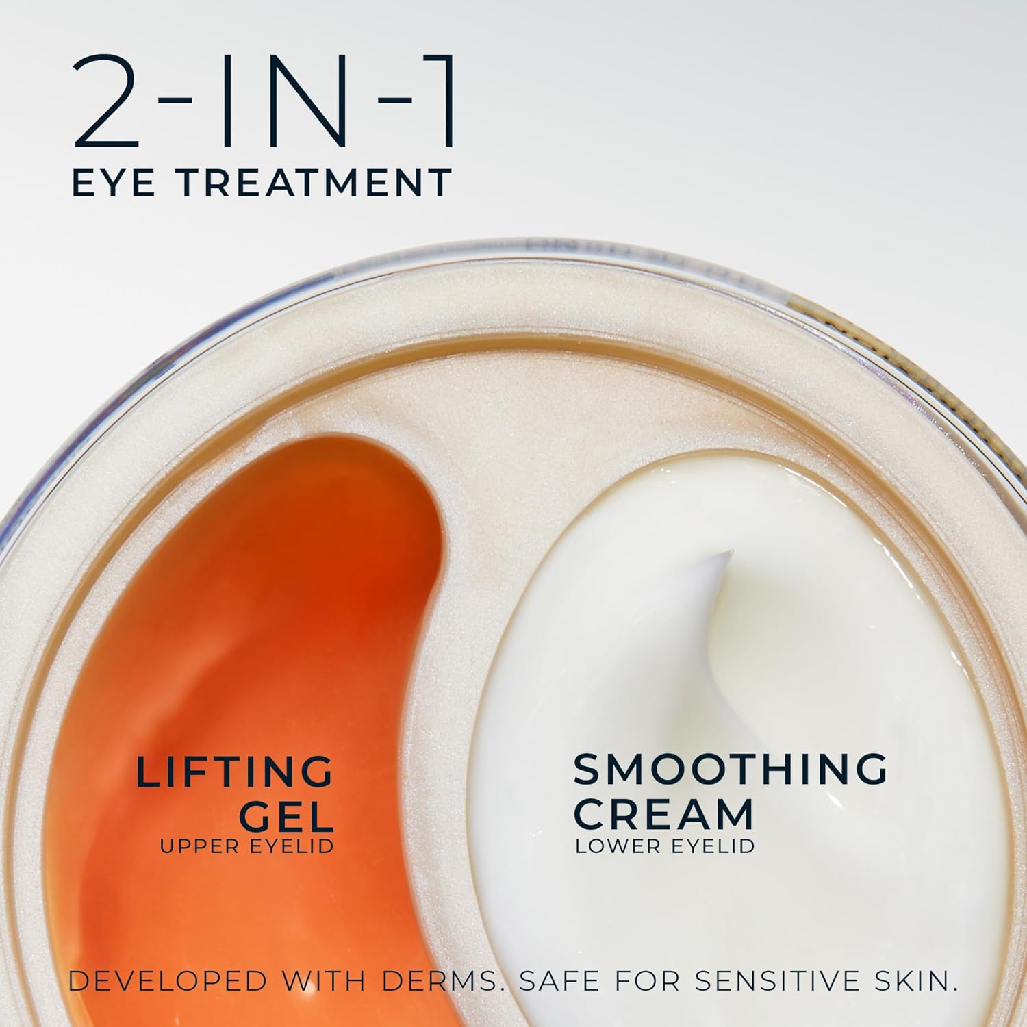 RoC Derm Correxion Dual Eye Cream with Advanced Retinol + Peptides for Puffy Eyes and Dark Circles, (.68 oz) with Retinol Eye Cream Packette - Image 6