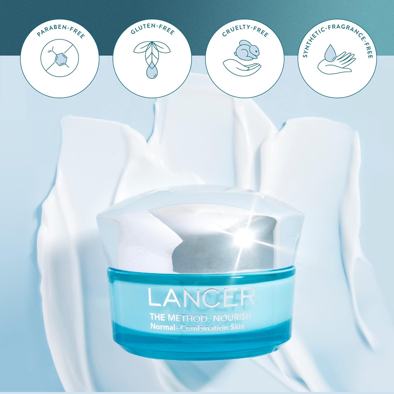 Lancer Skincare The Method: Nourish Women’s Anti-Aging Moisturizer with Hyaluronic Acid, Daily Face Moisturizer, Normal or Combination Skin - Image 5