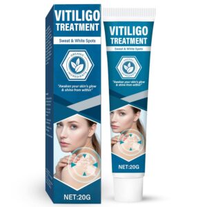 MOSKILA Vitiligo Treatment, Effective Vitiligo Cream for Skin Vitiligo, Reduce White Spots on Face or Body, Improves for Skin Pigmentation, Suitable for All Men and Women