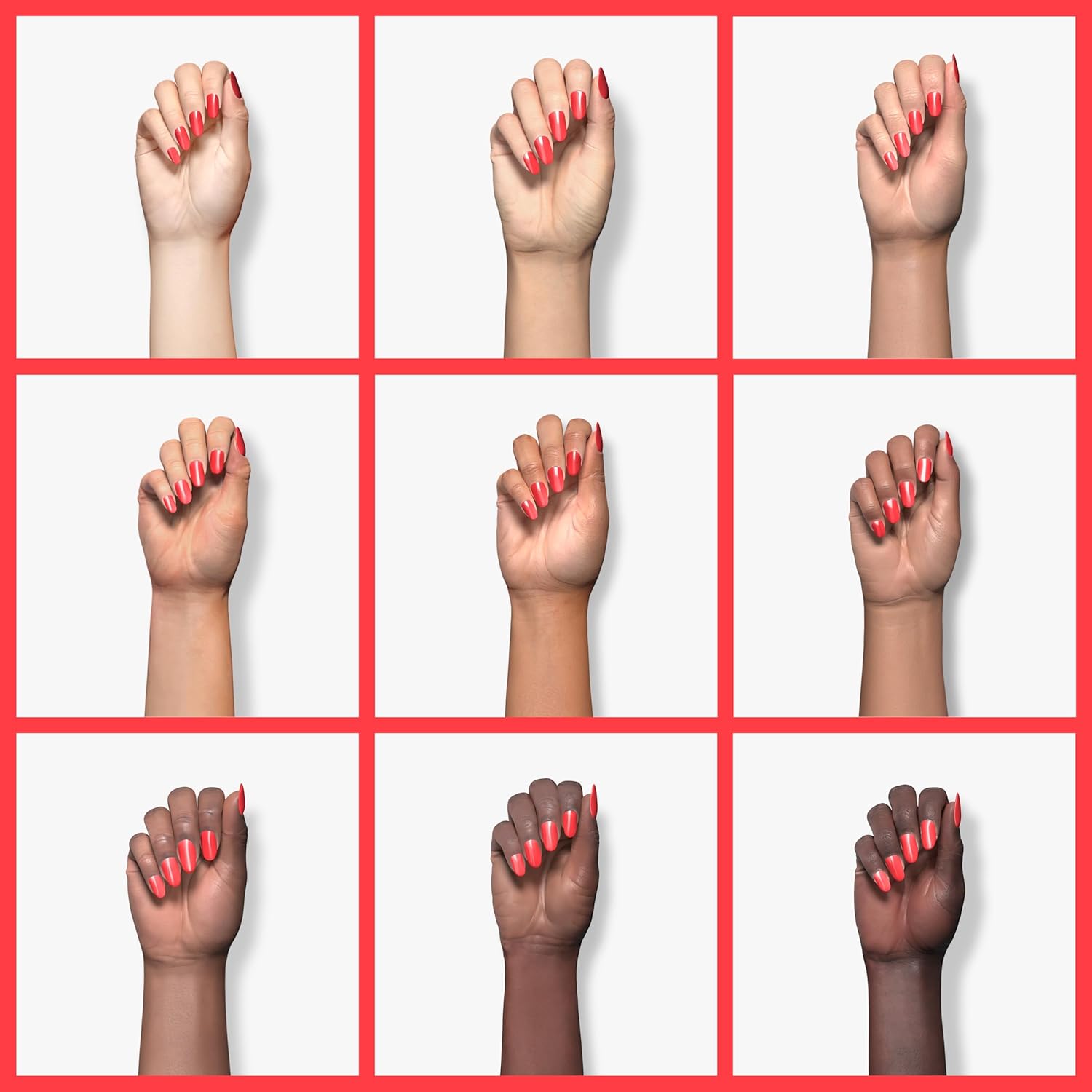 Essie Coral Red 8-Free Vegan Nail Polish, Salon-Quality, 0.46 fl oz - Image 4