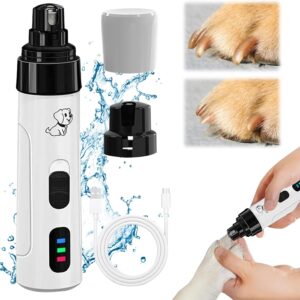 Silent Groom Pro Nail Grinder, Silent Grind Pro for Dogs, Heusom Silent Grind Pro, Silent Grind Pro Dog Nail Trimmer, New Electric Dog Nail Clippers for Dog Nail Grinders Rechargeable