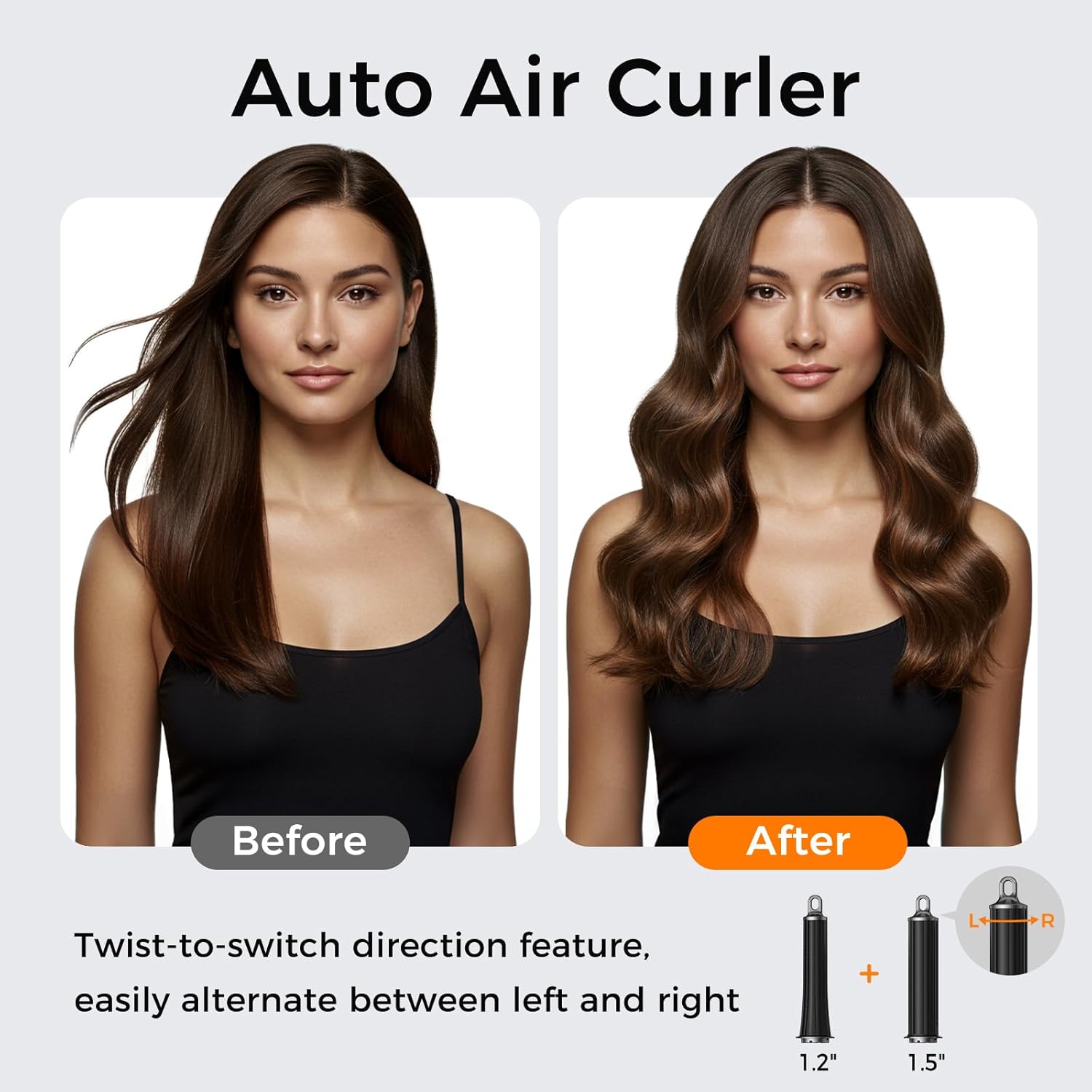 All-in-One Auto Curl Styler Brush 160000 RPM Nickel Finish for All Hair Types - Image 6