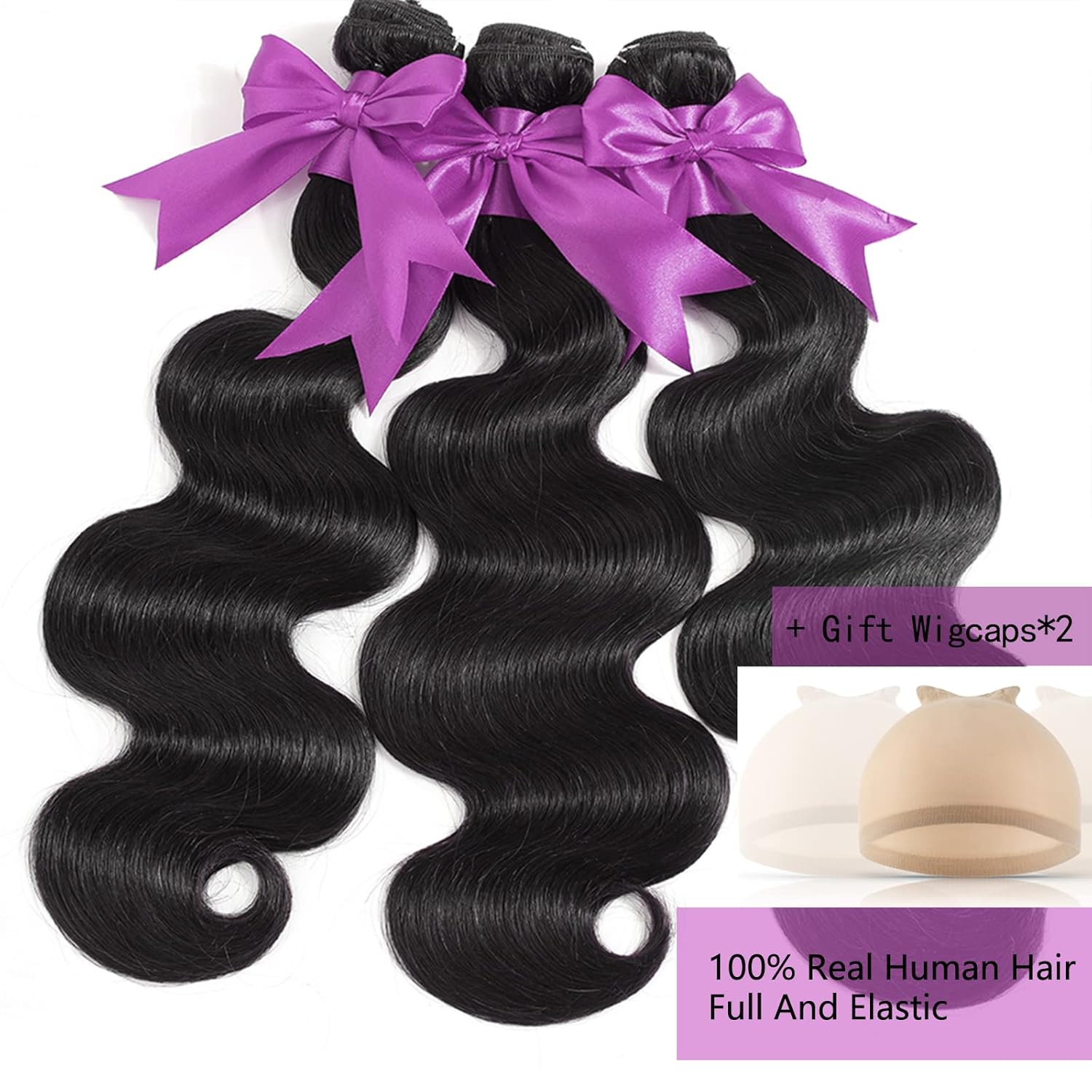 12A Human Hair Bundles 16 18 20 Inch Body Wave Bundles Human Hair 100% Unprocessed Brazilian Virgin Weave 3 Bundles Deals - Image 4