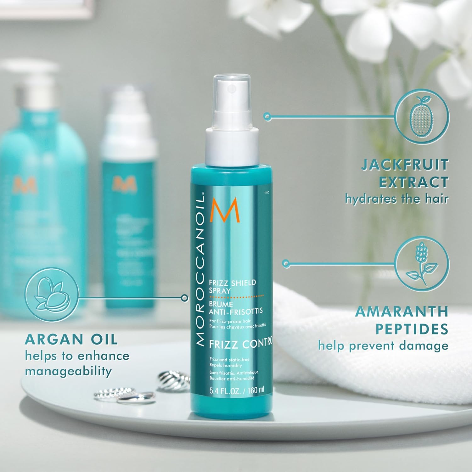Moroccanoil Frizz Shield Styling Spray - Image 2