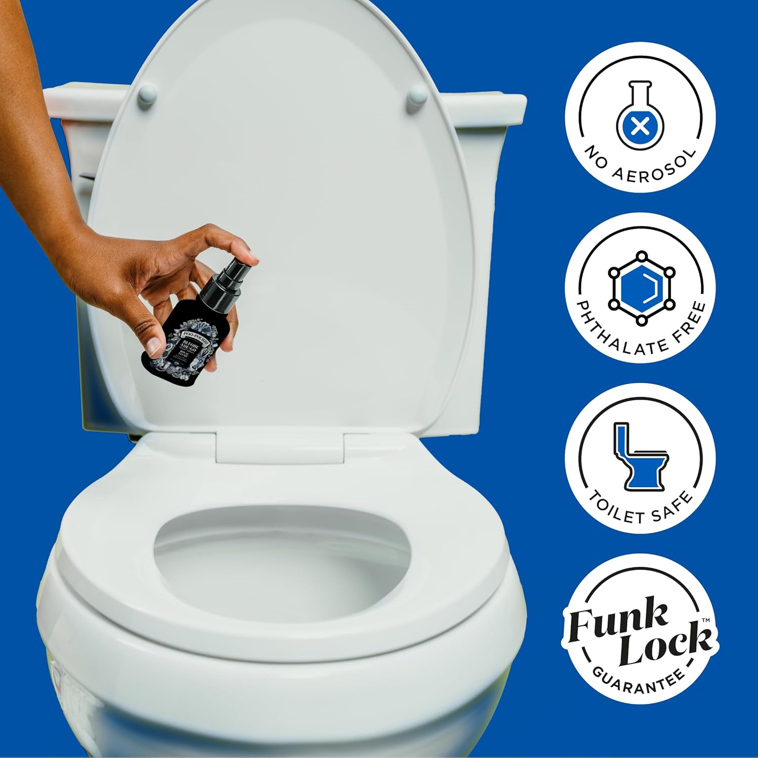 Poo-Pourri Before-You-Go Toilet Spray, Royal Flush, 2 Fl Oz - Eucalyptus and Spearmint - Image 6