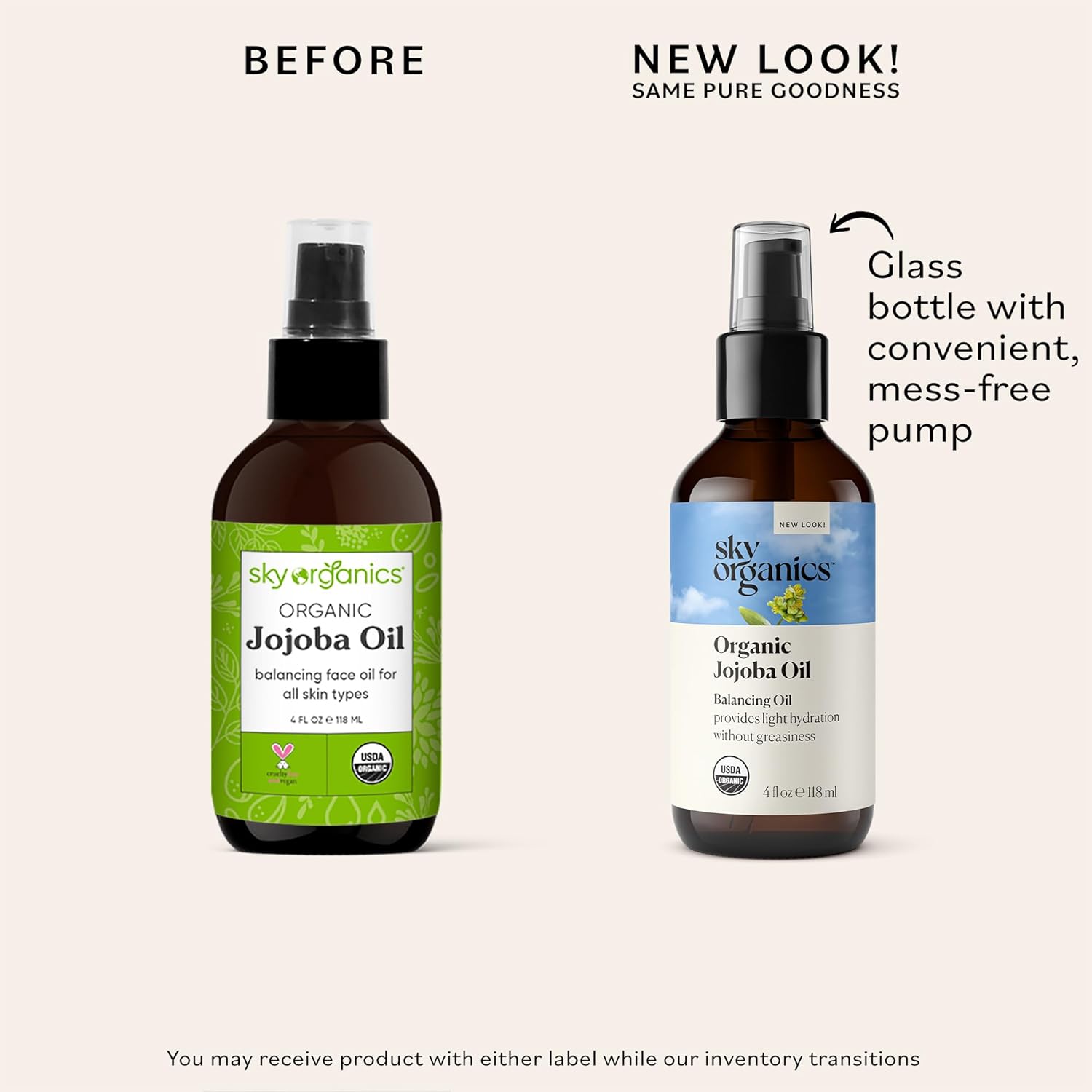 Sky Organics Organic Jojoba Oil for Face, Balancing Oil for Light Hydration & Helps Reduce Excess Oiliness, Suitable For Oily, Combination and Blemish-Prone Skin, 100% Pure & Cold-Pressed, 4 fl. Oz with ebook - Image 2