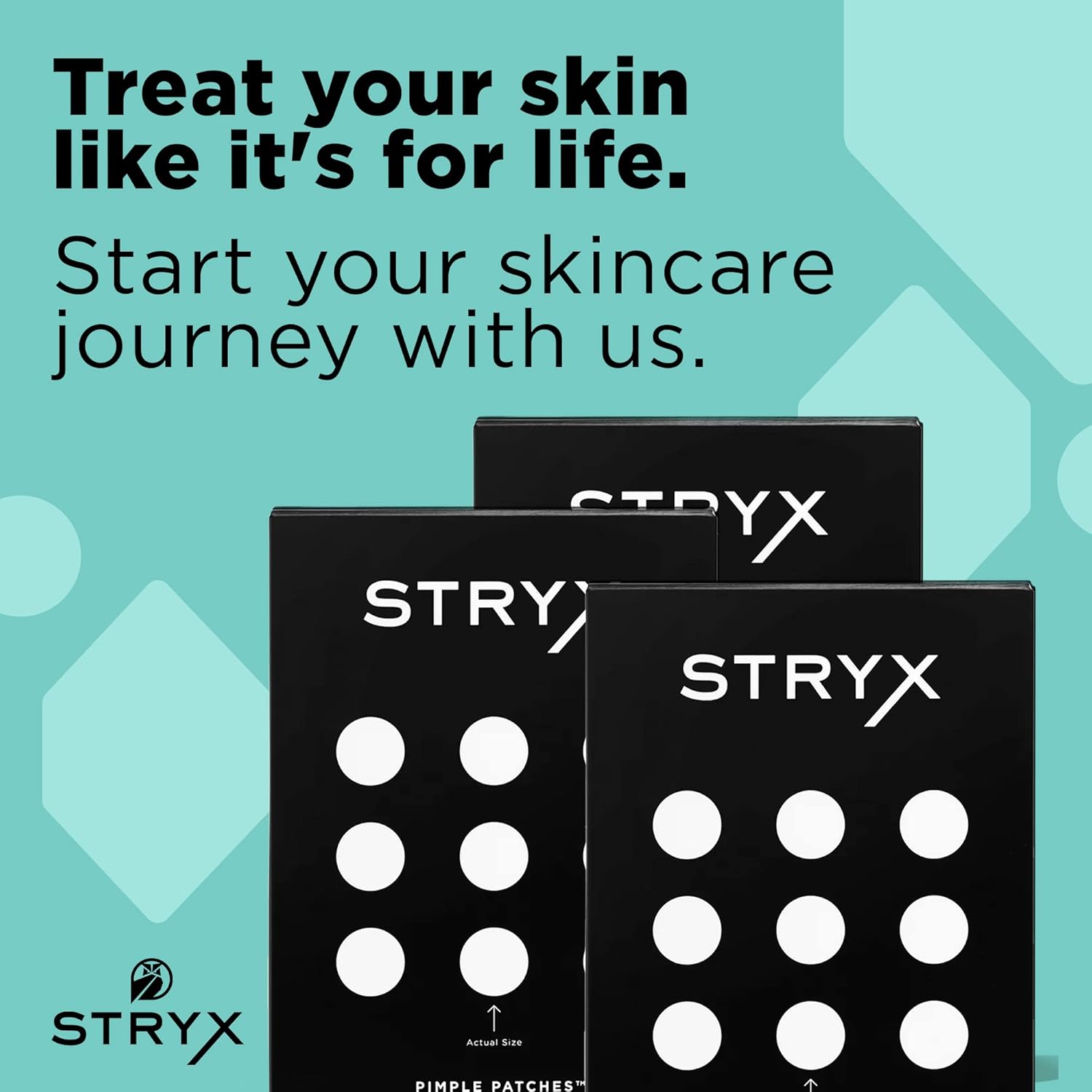 Stryx Hydrocolloid Acne Pimple Patches for Men - Great for Breakouts, Zits, Blemishes, Whiteheads, & Reducing Redness - Designed for Men’s Larger Pores - Ultra-thin, Invisible Application - Image 6
