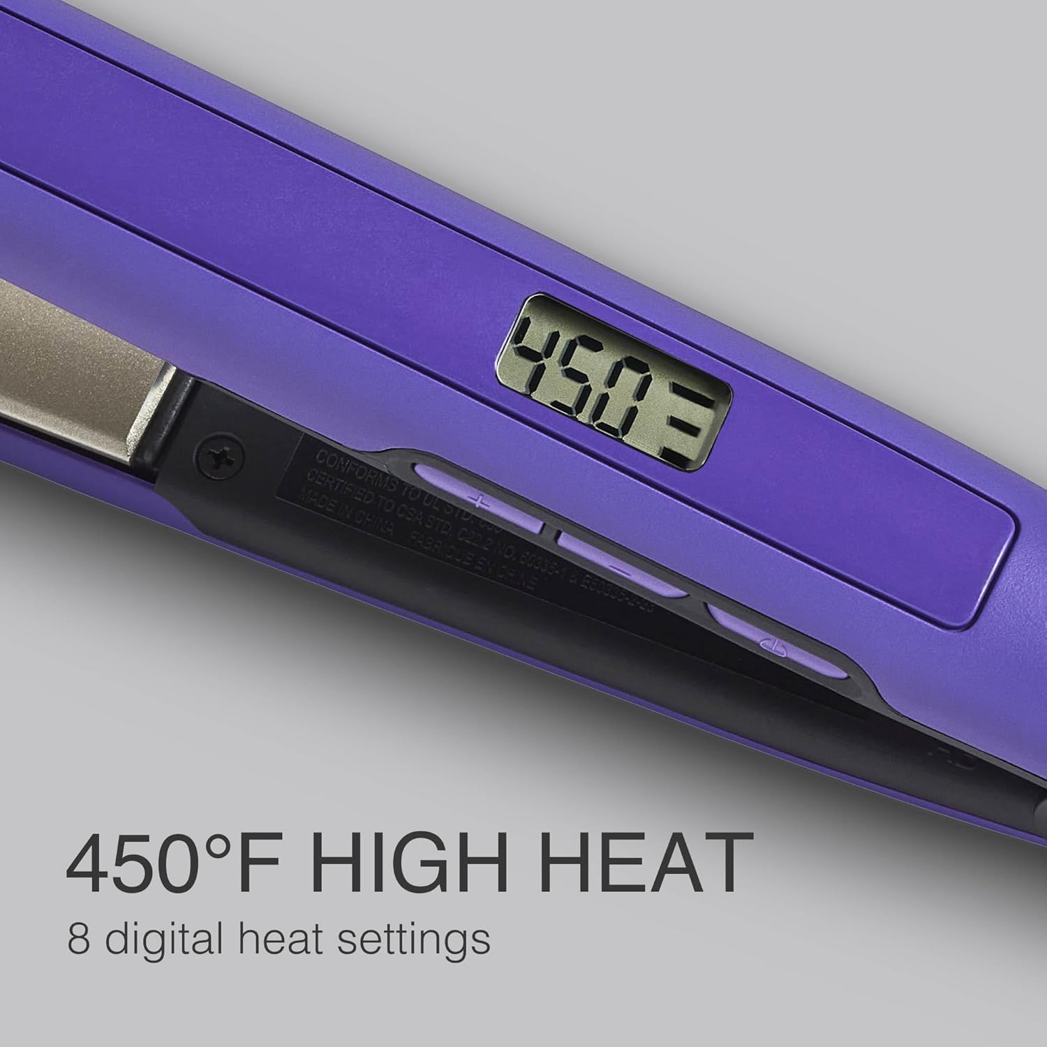 Remington 1" Flat Iron, Hair Straightener with Anti-Static Technology, 30-Second Heat Up & 60 Minute Auto Shut-Off, 30% Longer Ceramic Floating Plates, Titanium + Ceramic Coating - Image 3
