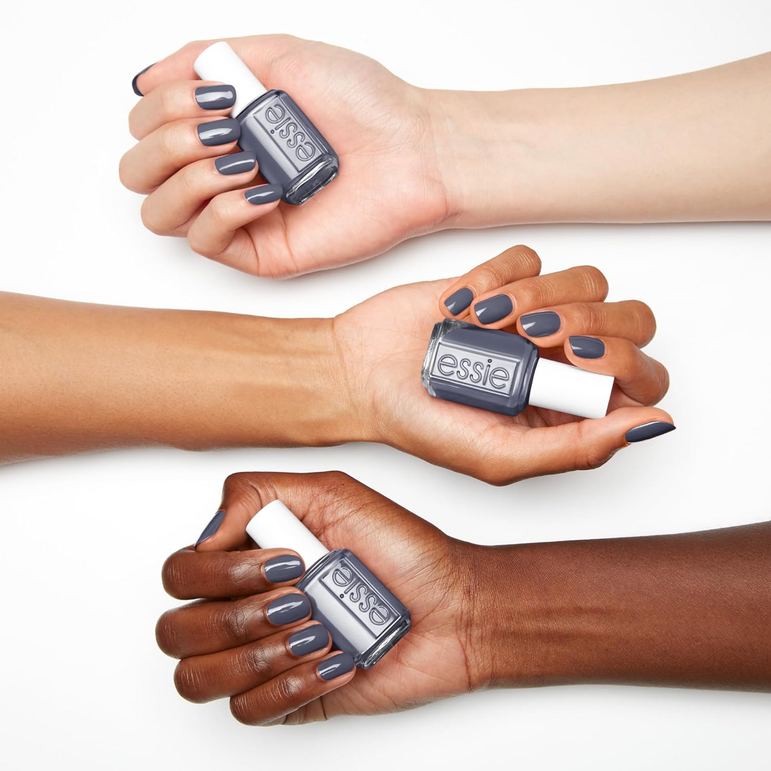 essie Nail Polish, Salon-Quality Steel Gray Nail Polish, Vegan, Toned Down, 0.46 fl oz - Image 3