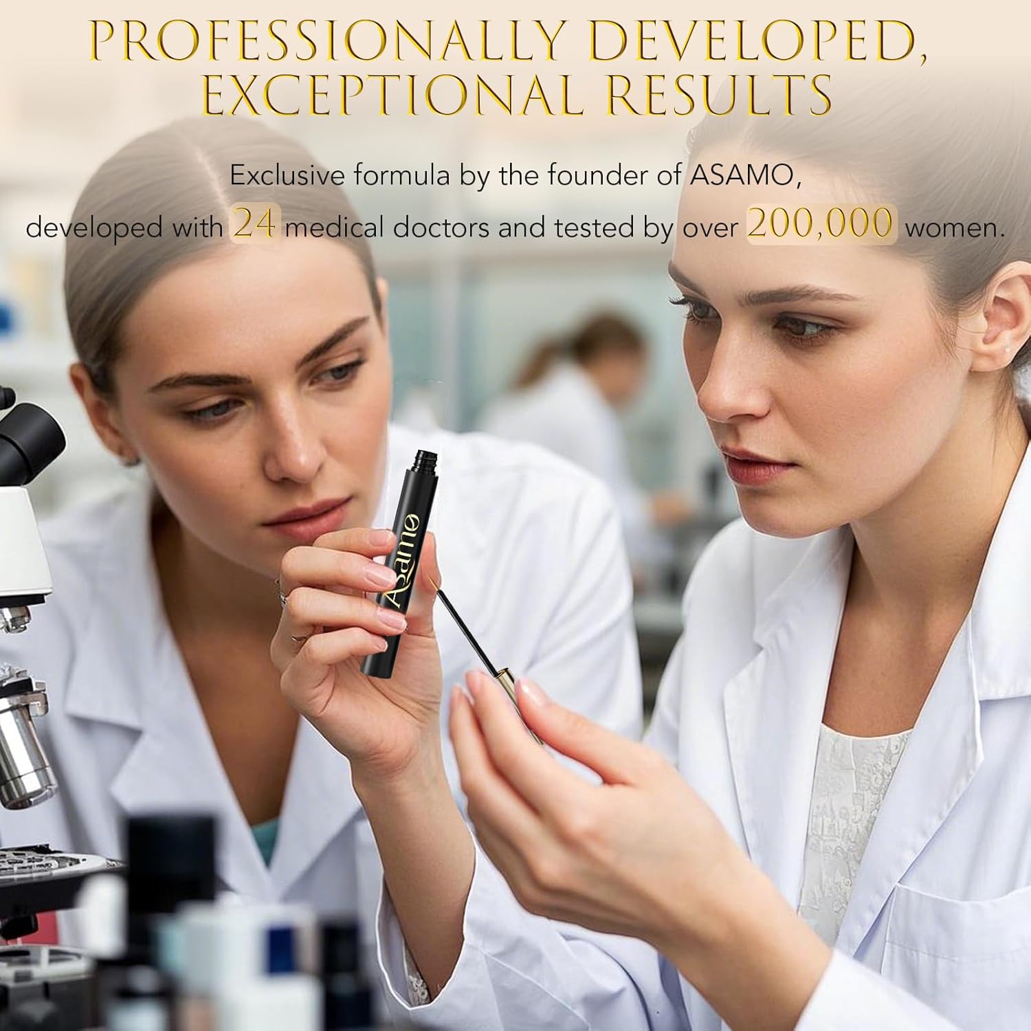 Eyelash Growth Serum – 15 Plant Extracts for Longer Lashes, Natural Beauty Enhancement,eye lash serum growth - Image 6