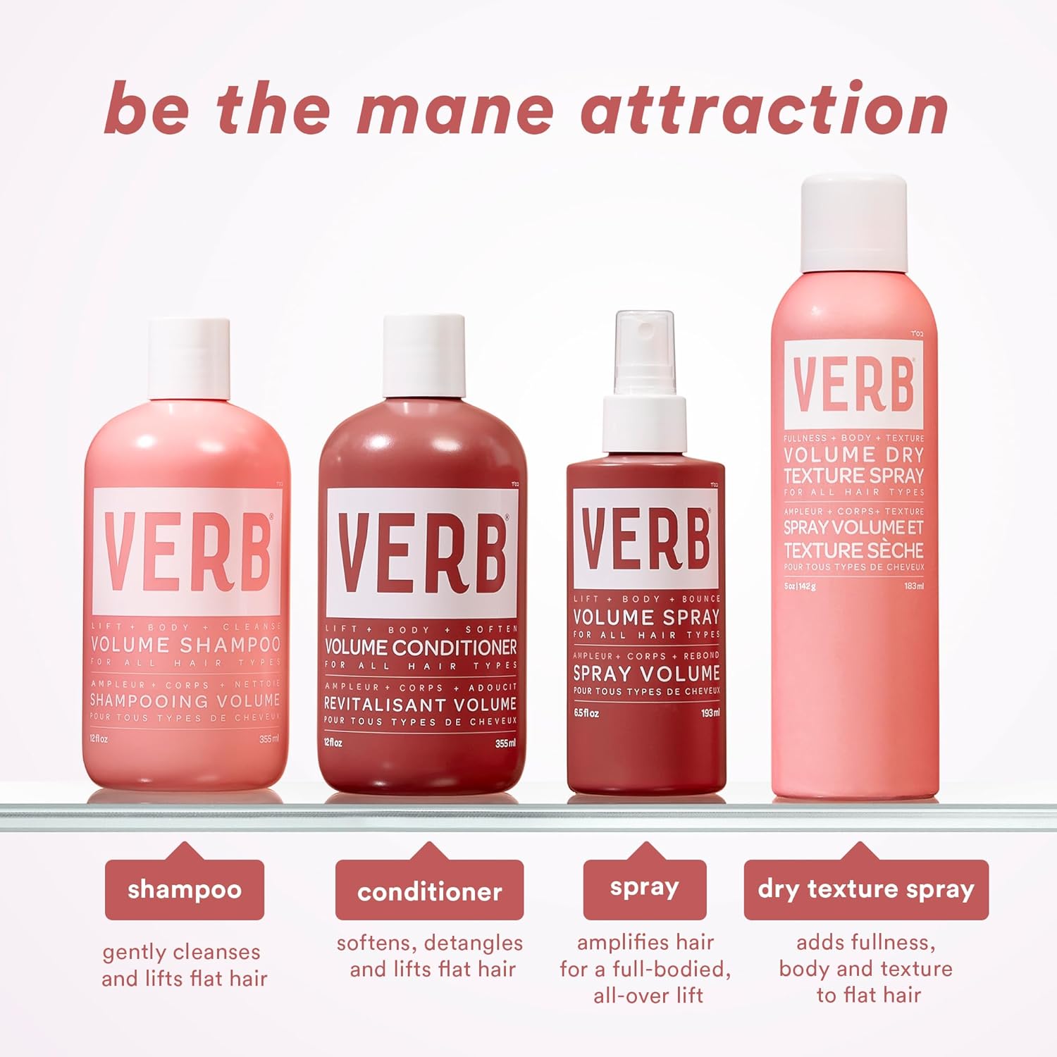 VERB Volume Dry Texture Spray- Boosts Volume, Adds Fullness & Weightless Grit - Sulfate, Paraben and Gluten Free - Image 7