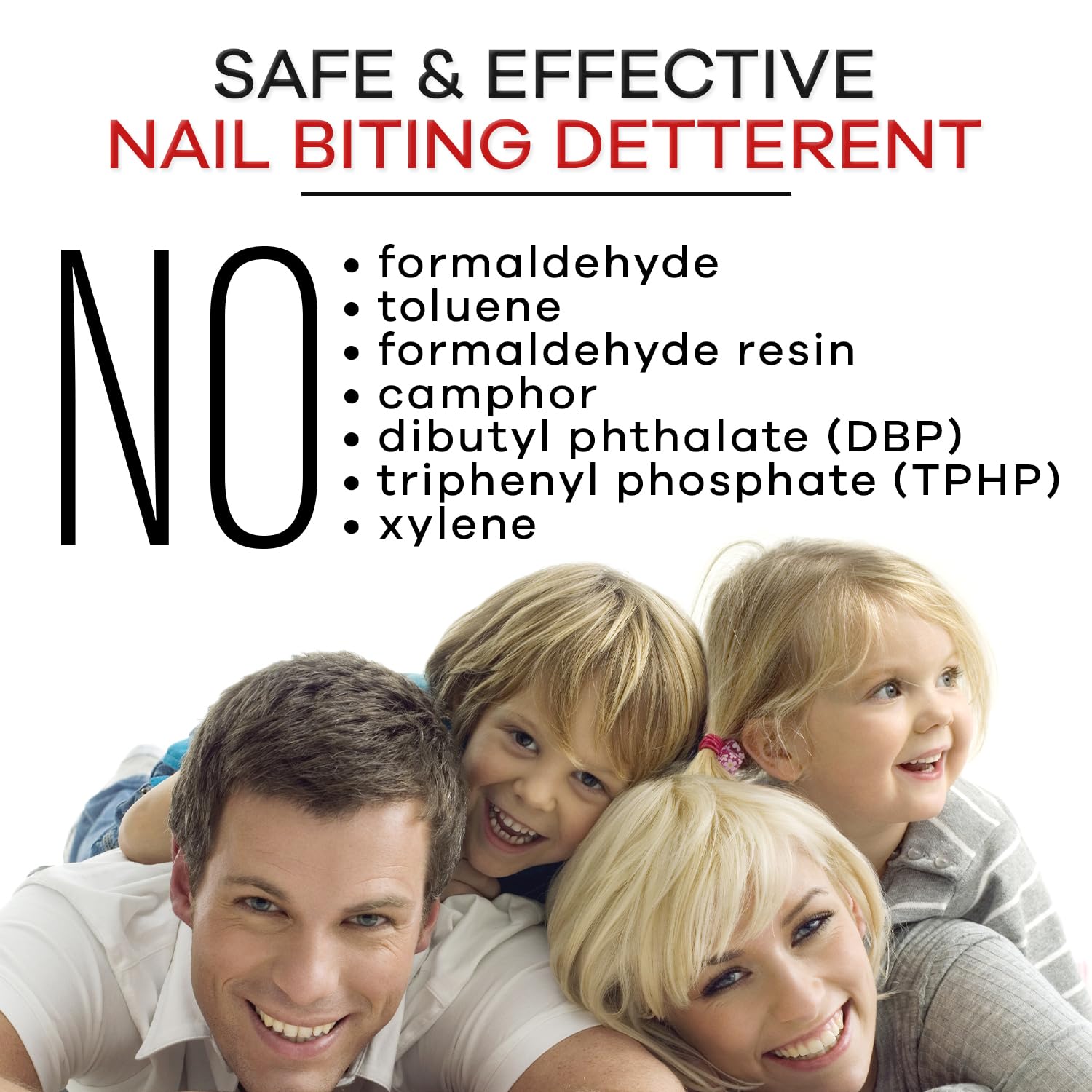 Stop Nail Biting Deterrent Treatment Polish Extra Bitter Taste 0.5 Oz | Stop Putting Fingers In Your Mouth | Safe For Adults & Kids | Helps Nail Growth Made in USA | DBP Free, TPHP Free - Image 5