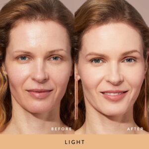 LAURA GELLER NEW YORK Baked Double Take Powder Foundation - Medium - Buildable Medium to Full Coverage - Matte Finish