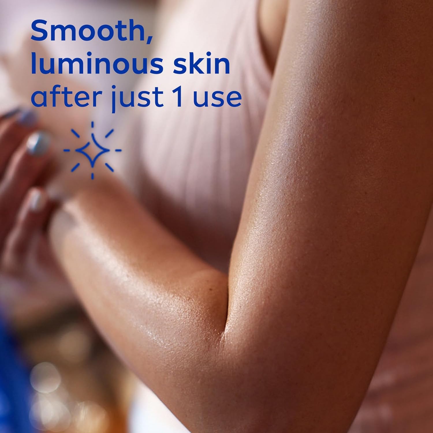 NIVEA Essentially Enriched Body Lotion for Very Dry Skin with Hyaluronic Acid, Almond Oil and Deep Nourishing Serum, 72-Hour Body Moisturizer, 16.9 Fl Oz Pump Bottle, Pack of 2 - Image 7