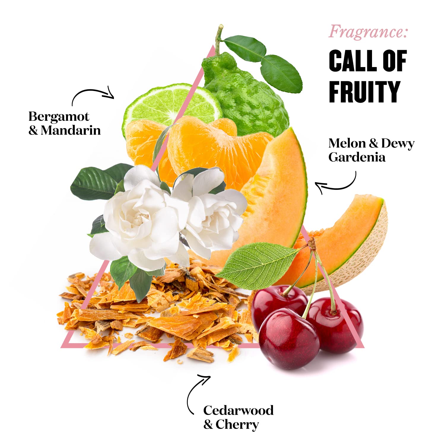 Soap & Glory Call of Fruity Vegan Body Lotion - Moisturizing Body Lotion with Vitamin E, Coconut Oil & Aloe Extracts - Tropical Fruits, Juicy Melon & Hibiscus Cocoa Butter for Dehydrated Skin (500ml) - Image 4