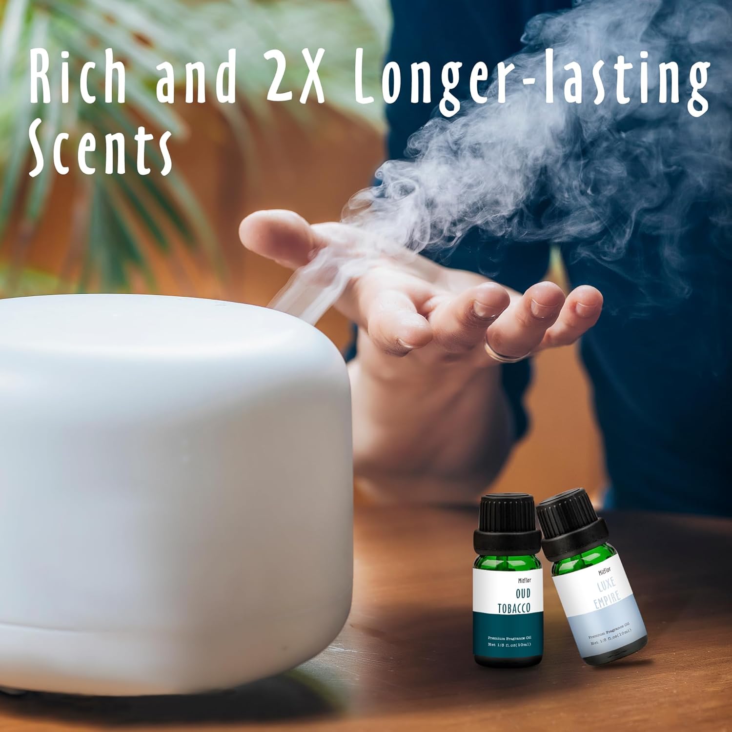 Fragrance Oil, MitFlor Cologne Perfume Oils for Men, Scented Essential Oils for Diffusers for Home, Soap & Candle Making Scents, Aromatherapy Diffuser Oils Gift Set, 6 * 10ml - Image 3