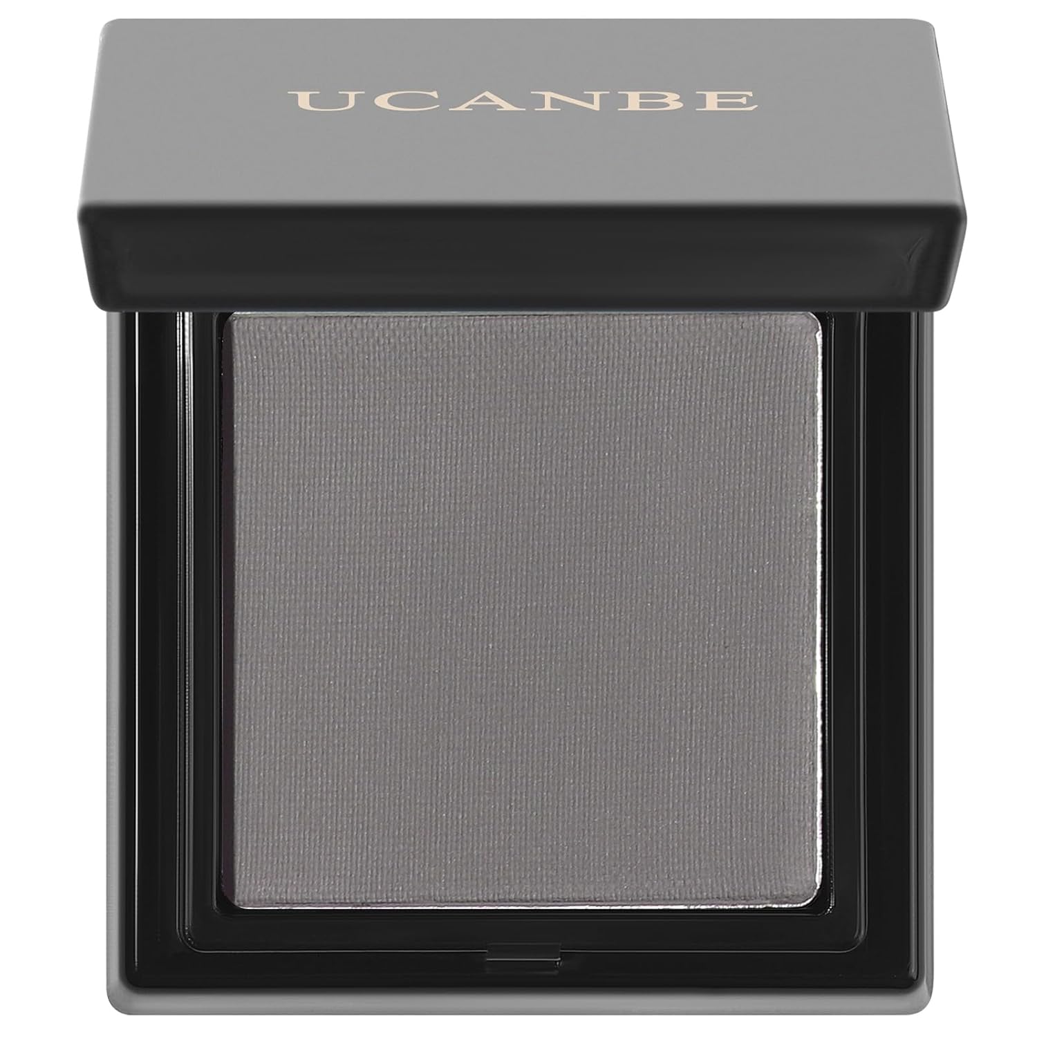 UCANBE Gray Single Eyeshadow Palette, Highly Pigmented Matte Eye Shadow Powder, Professional Long-Lasting Waterproof Makeup Palette