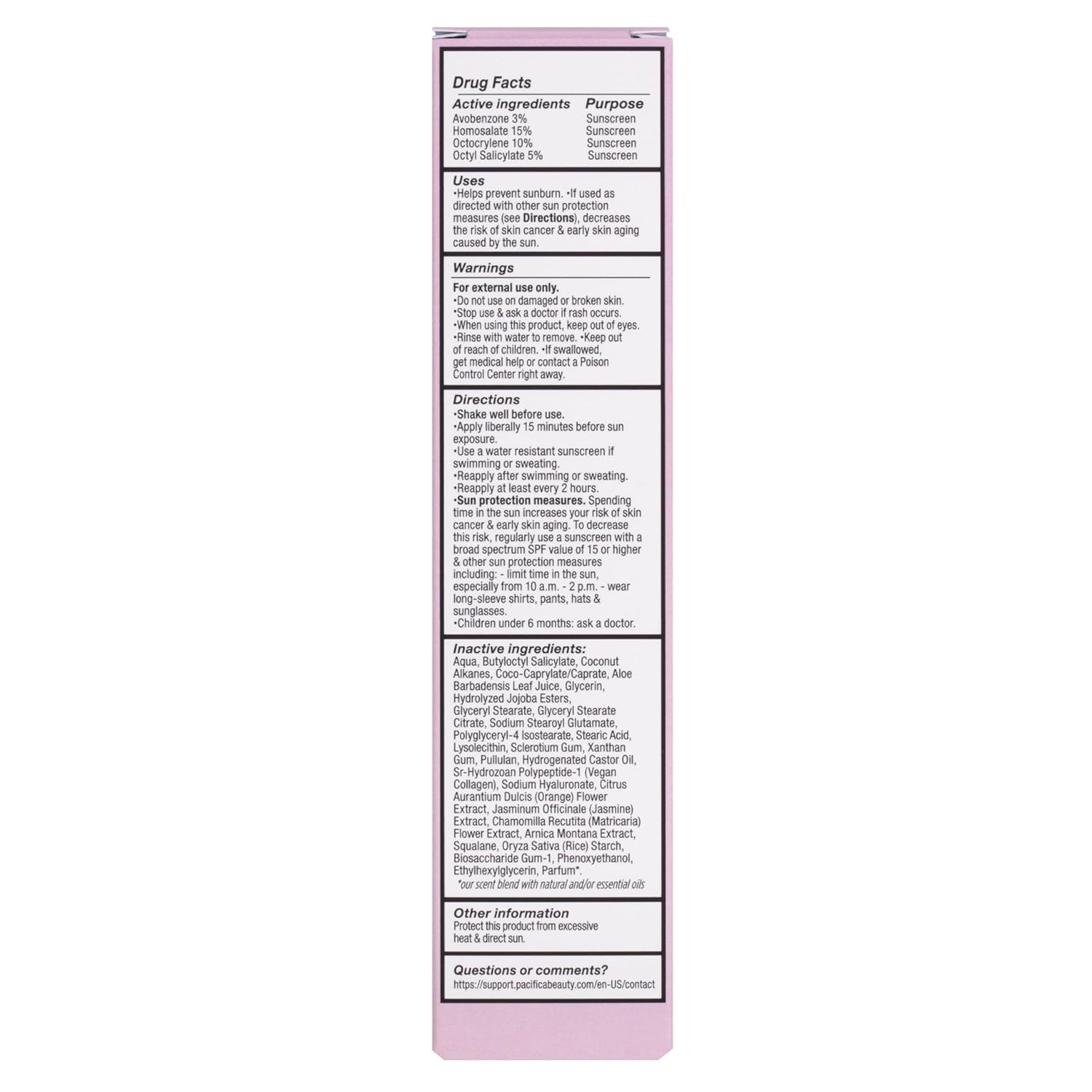 Pacifica Beauty Vegan Collagen SPF 30 Broad Spectrum Sunscreen Every Day Face Lotion, UVA/UVB Protection for All Skin Types, Lightweight, Moisturizing & Hydrating, Cruelty Free, White, 1.7 Fl Oz - Image 18