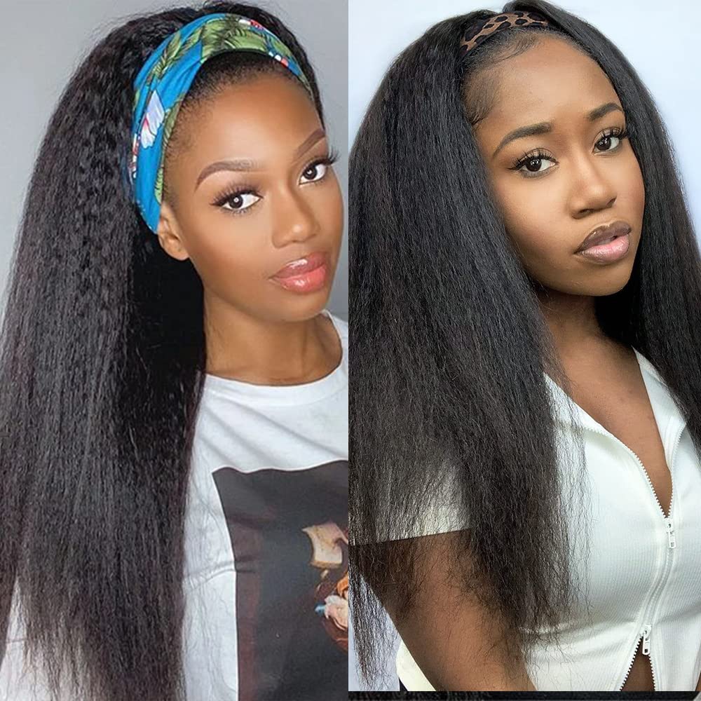 Kinky Straight Bundles, Kerriana 20 22 24 Inch Human Hair Bundles 100% Unprocessed Brazilian 3 bundles For Black Women Natural Black Color - Image 4