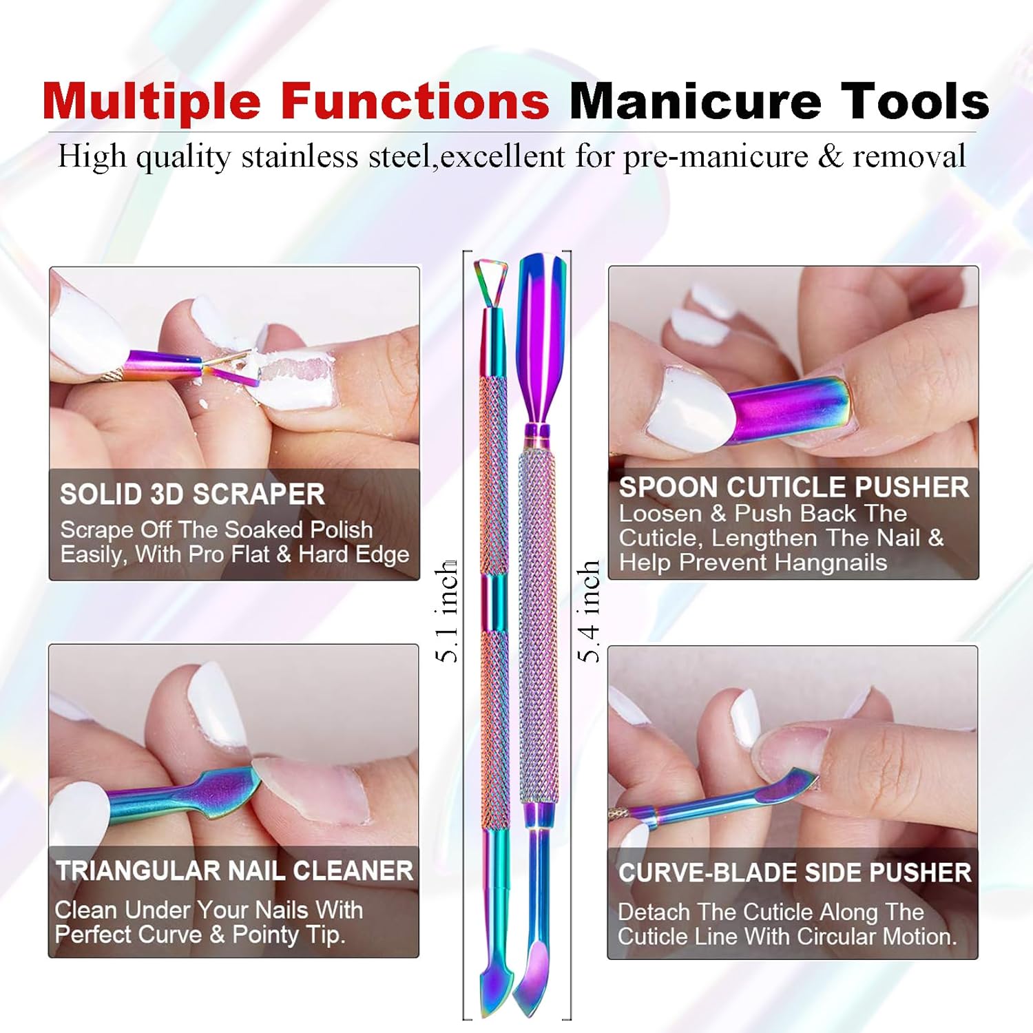 Gel Polish Remover, Gel Remover Kit Includes Cuticle Oil and Nail Polish Remover Tool No Soaking or Wrapping Removes Gel Polish in 2-5 Minutes - Image 6
