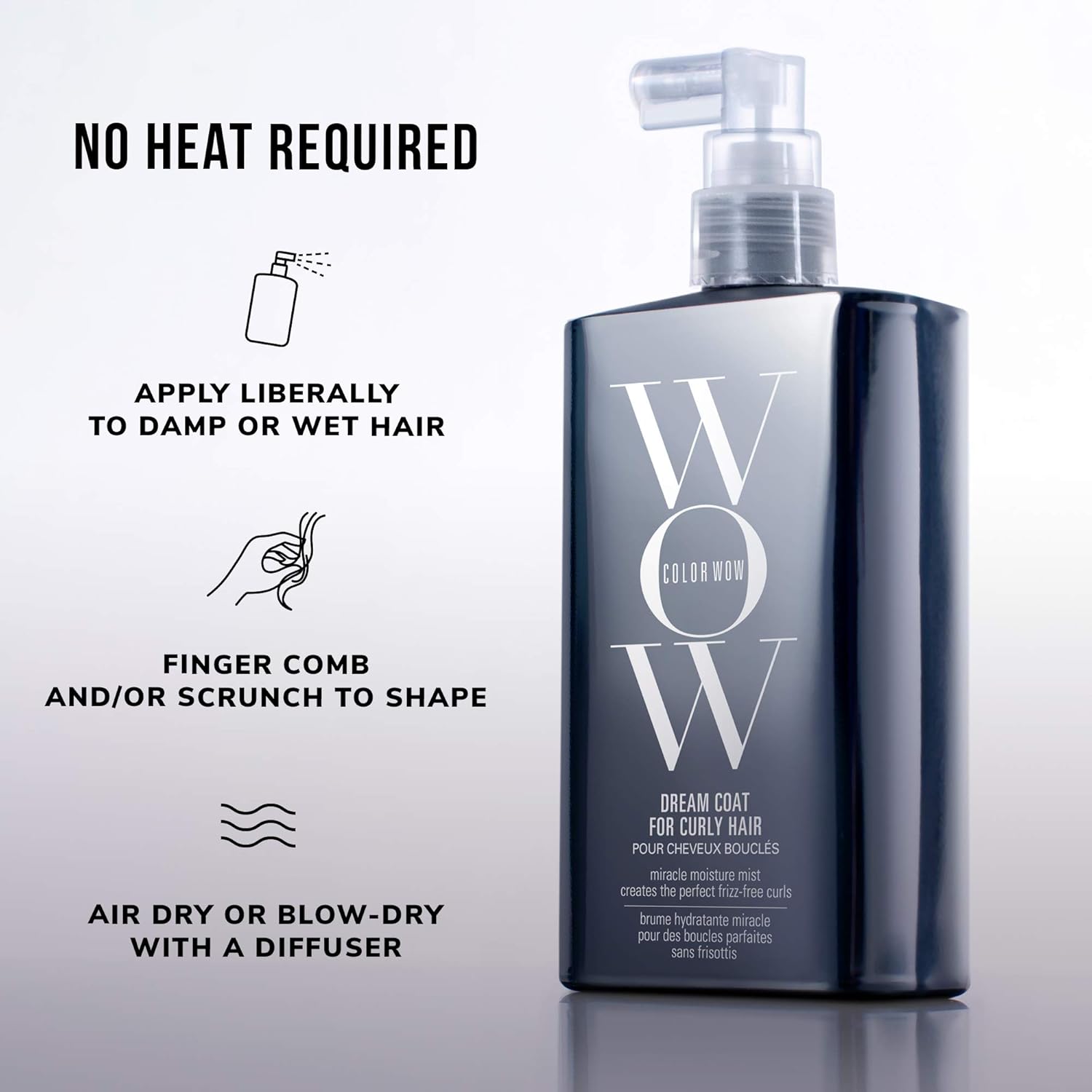 COLOR WOW Dream Coat Curly Hair 200ml Moisture Boosting Spray for Frizz-Free Styles - Image 6