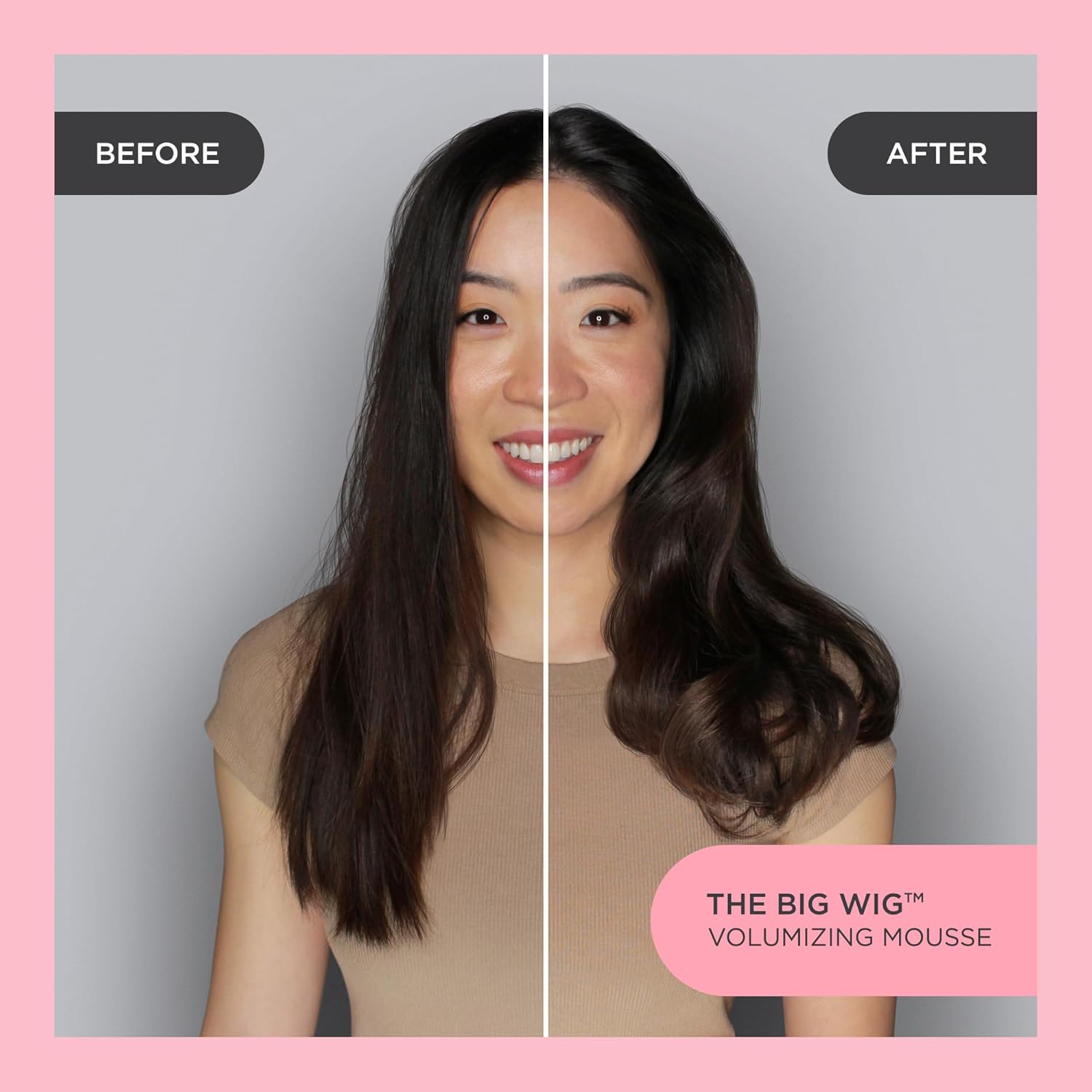 Cake Beauty Volumizing Mousse, The Big Wig - High Volume, Flexible Hold Hair Mousse with 450 F Heat Protection - For All Hair Types - 8.4 oz - Image 4
