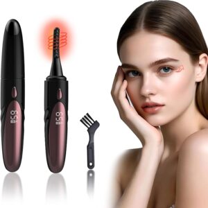 Heated Eyelash Curler Long Lasting Curling Tool for Stunning Lash Styles Professional Eyelash Curler Perfect for Creating Beautifully Defined Lashes Easy to Use