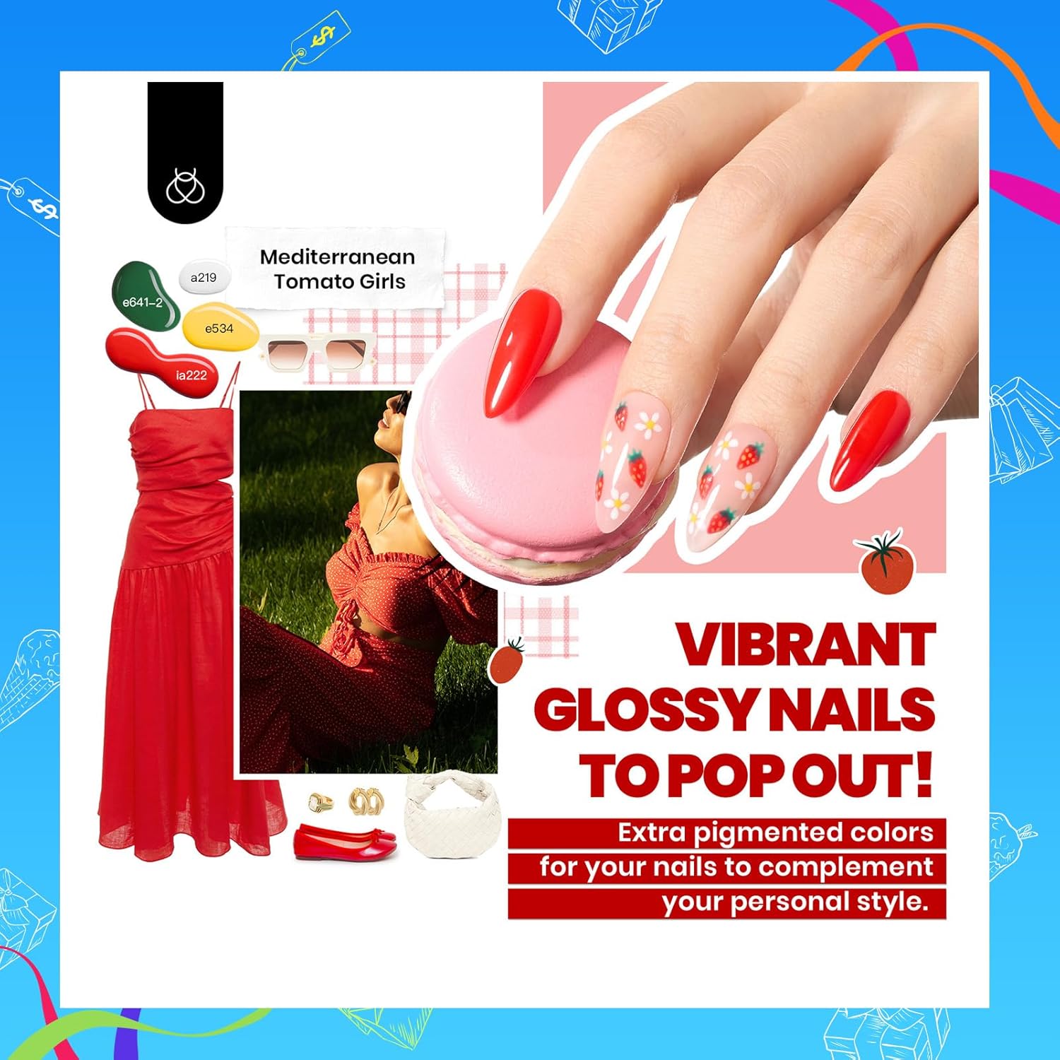 Beetles Gel Nail Polish 25 Colors Gel Polish Set Nude Pink Red Blue Gel Polish Chic Outfits Collection with 3Pcs Base Top Coat Gel Manicure Kit Salon DIY Home Gift for Women - Image 3