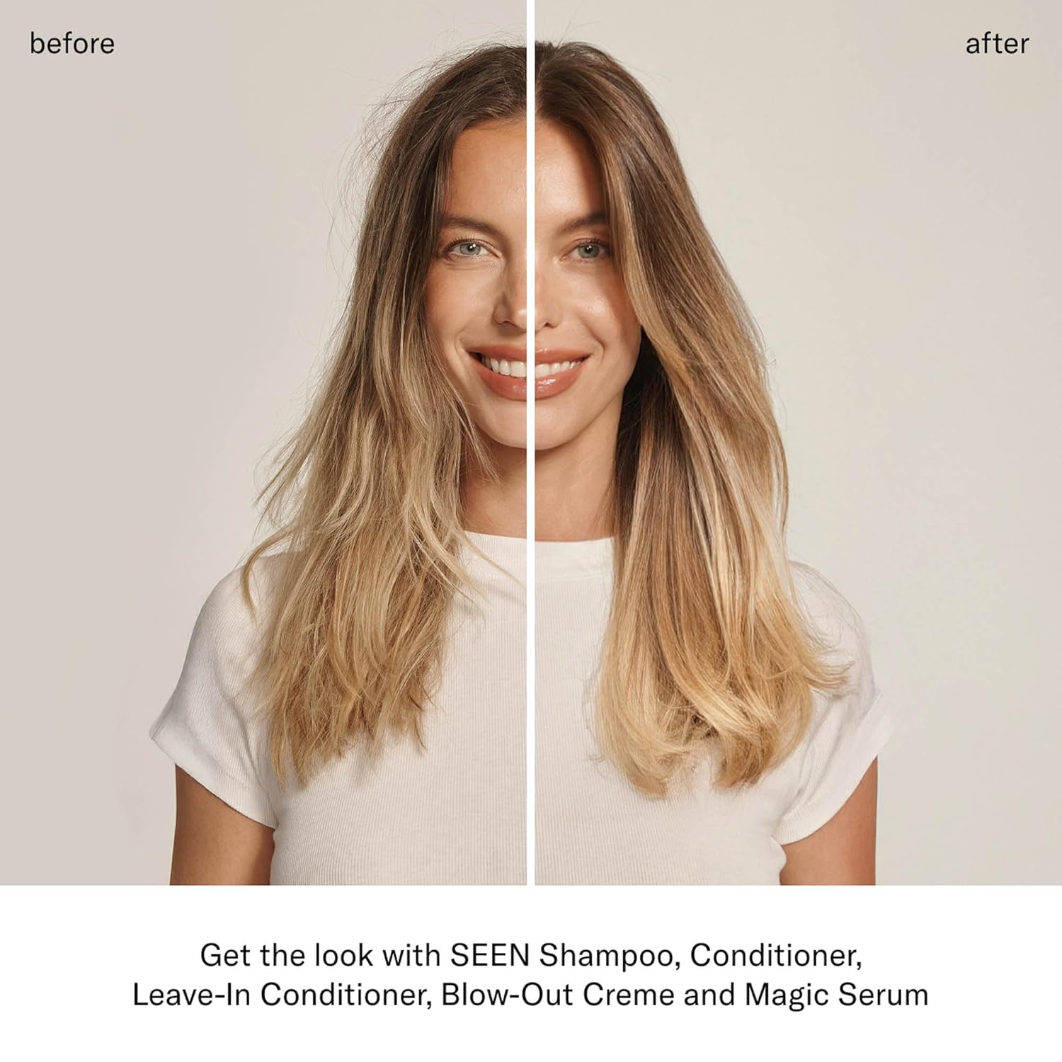SEEN Leave-In Conditioner, Fragrance Free - Leave-In Hair Conditioner & Heat Protectant Spray- Detangles & Hydrates- No Parabens, Sulfates or Phthalate - Image 4