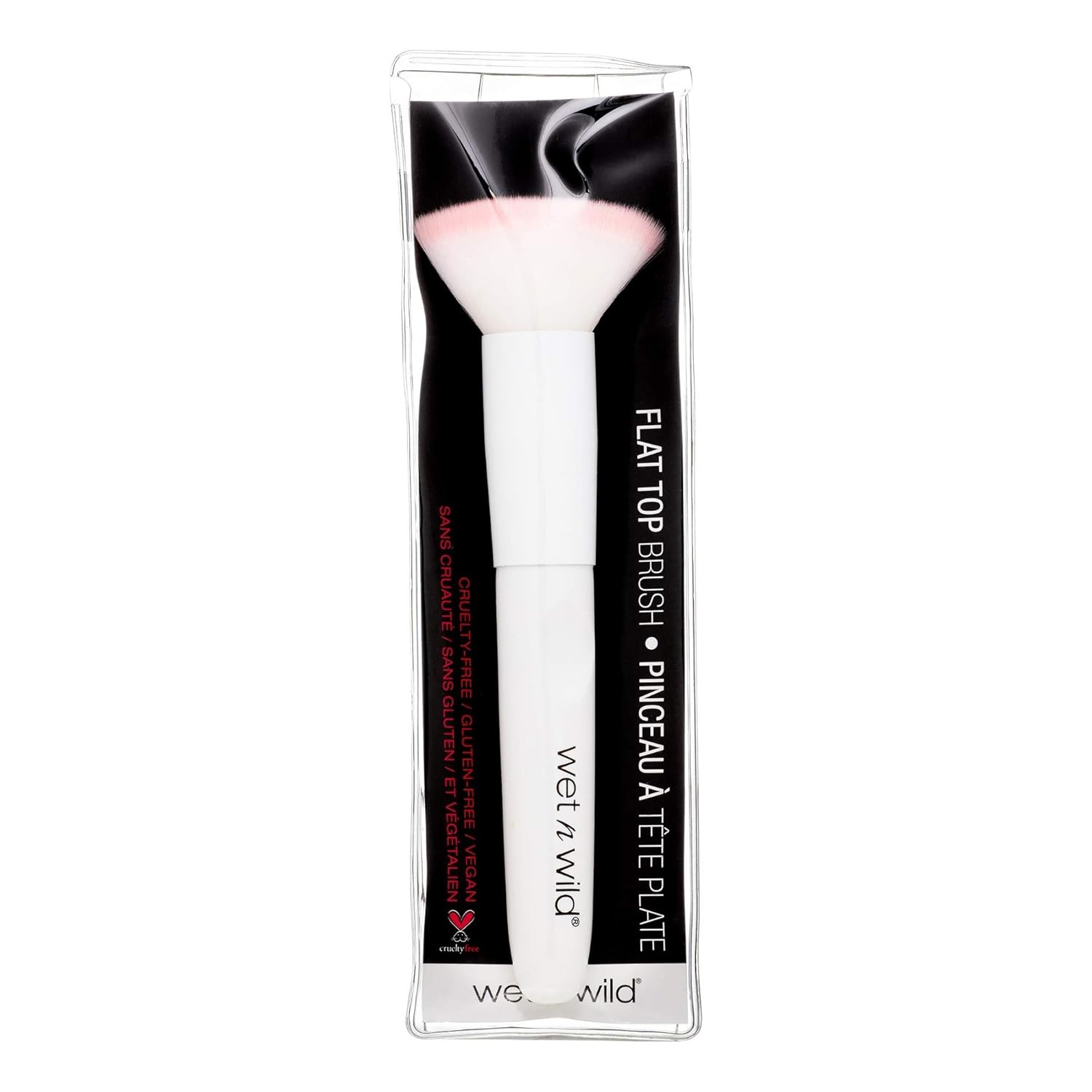wet n wild Kabuki Brush, Flat Top for All Formulas, Densely-Packed Synthetic Bristles, Ergonomic Handle for Comfortable Control - Image 6