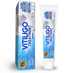 Vitiligo Treatment, Natural Vitiligo Cream Treatment for Skin Vitiligo, for White Spots on Face or Body Removal, Effective Improves for Skin Pigmentation