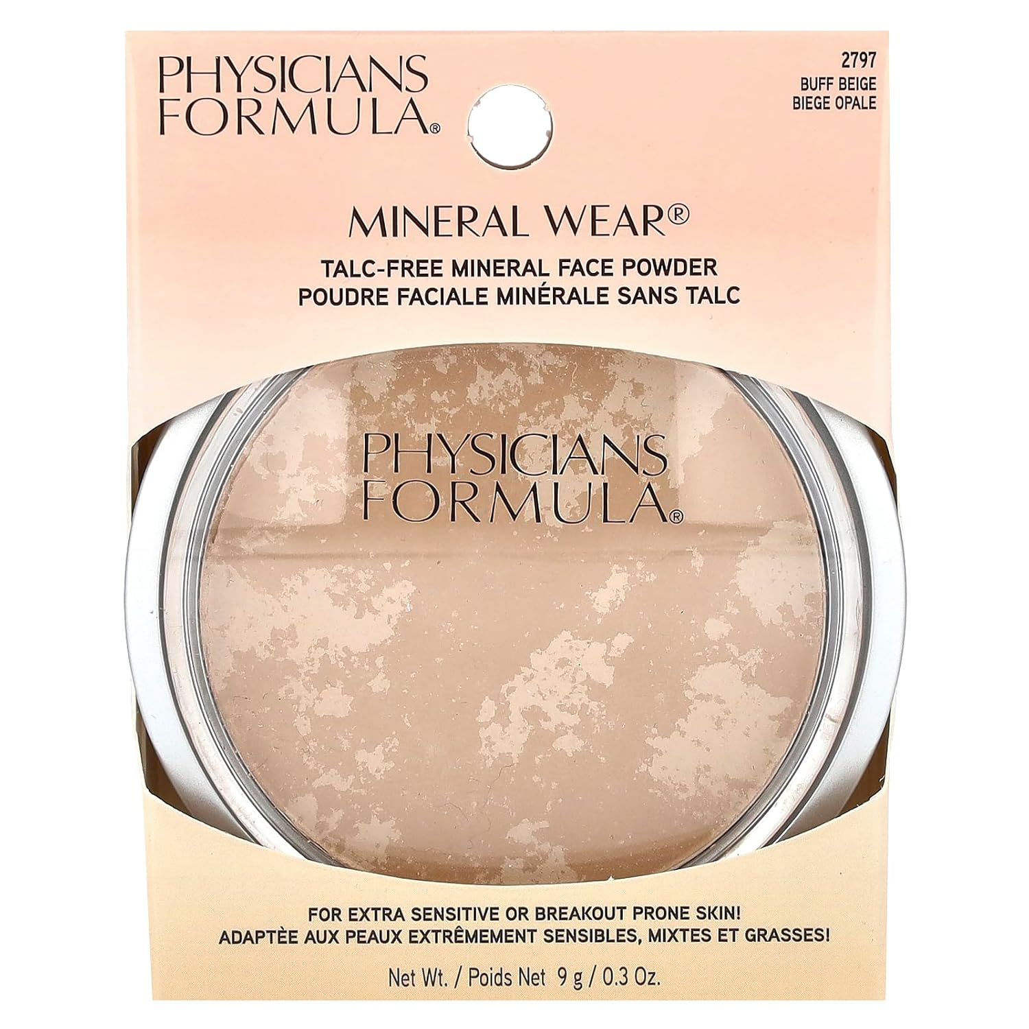 Physicians Formula Mineral Wear Talc-Free Mineral Face Powder Buff Beige | Dermatologist Tested, Clinicially Tested - Image 2