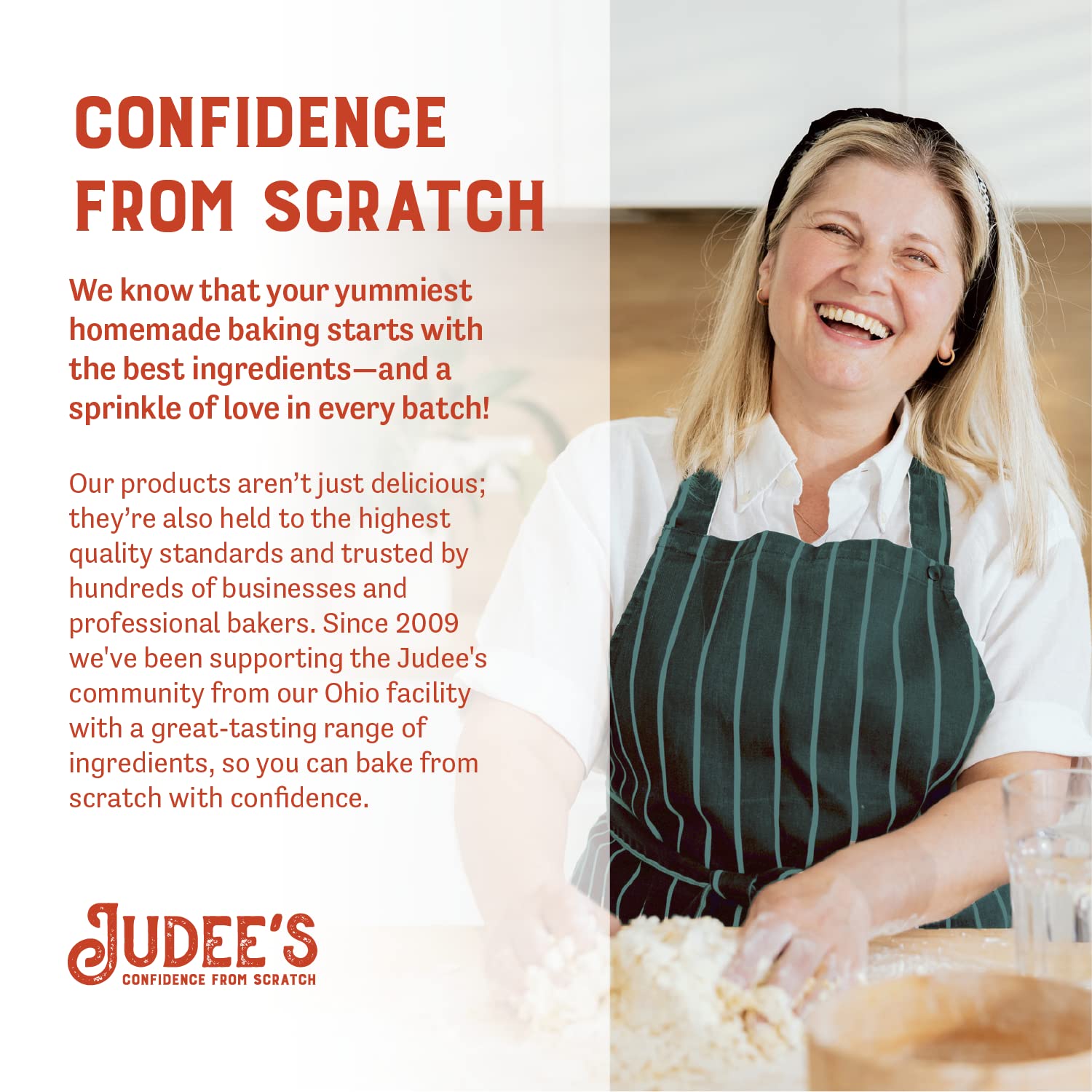 Judee's Gluten Free Expandex Modified Tapioca Starch Powder - 11.25 oz - Delicious and 100% Gluten-Free - Great for Homemade Treats & Baked Goods - Thickens and Enhances Texture, Flavor, & Appearance - Image 4