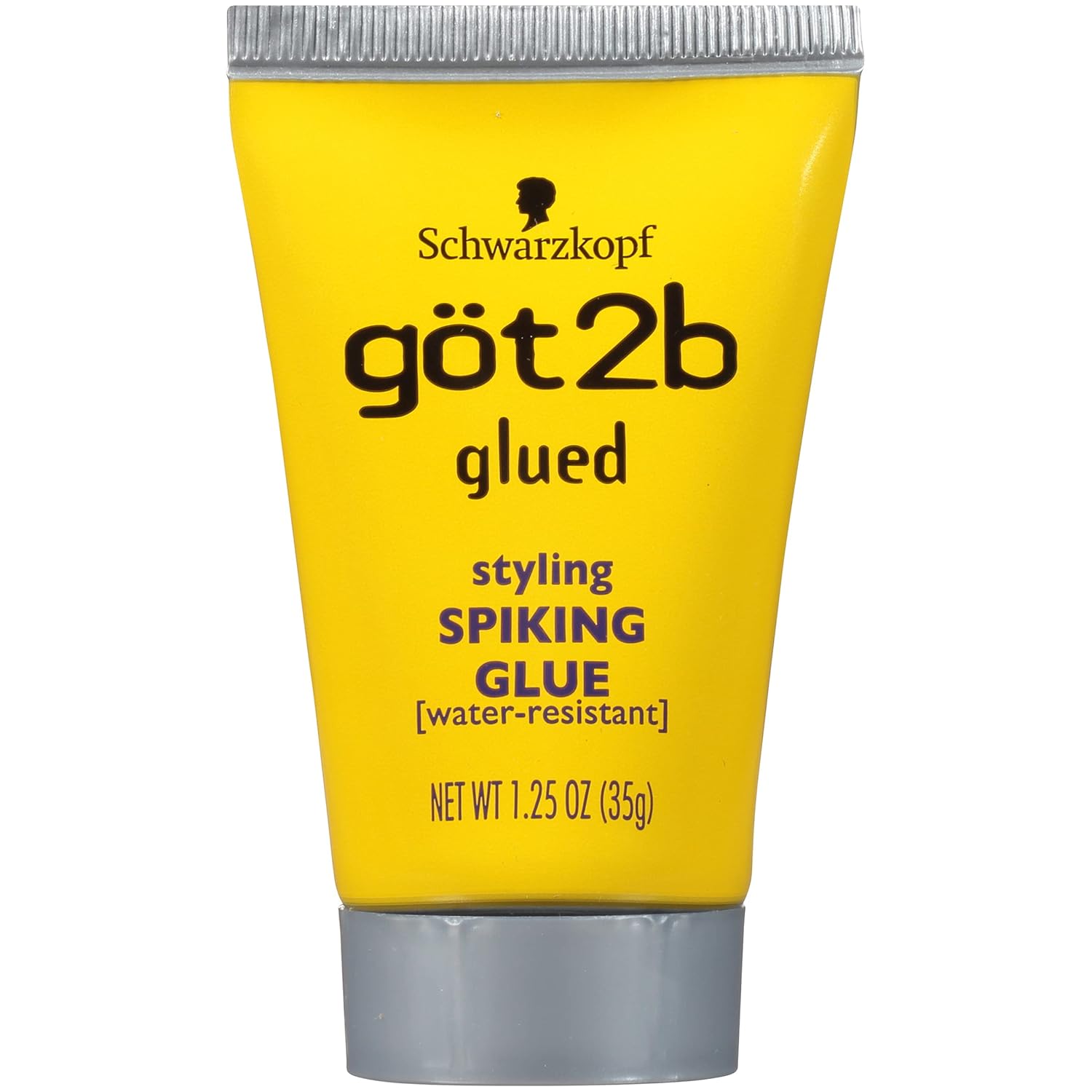 Got2B Glued Styling Spiking Hair Gel 2 - 6 oz tubes + 1 Travel 1.25 oz tube - Image 3