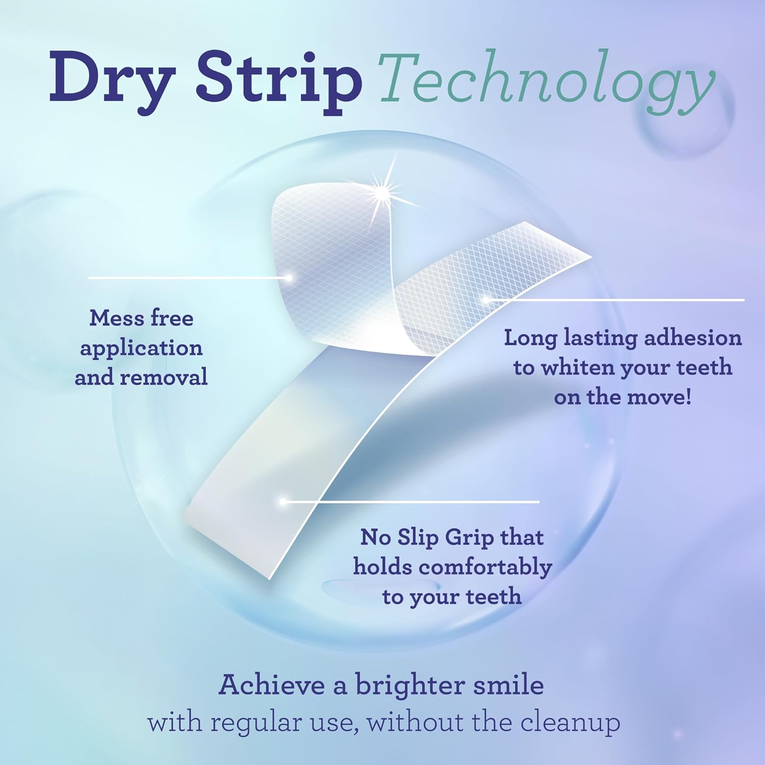 GuruNanda Teeth Whitening Strips - 7-Day Treatment with Non-Slip, Dry Strip Technology - Whitening Designed with Care for a Brighter Smile - Image 4