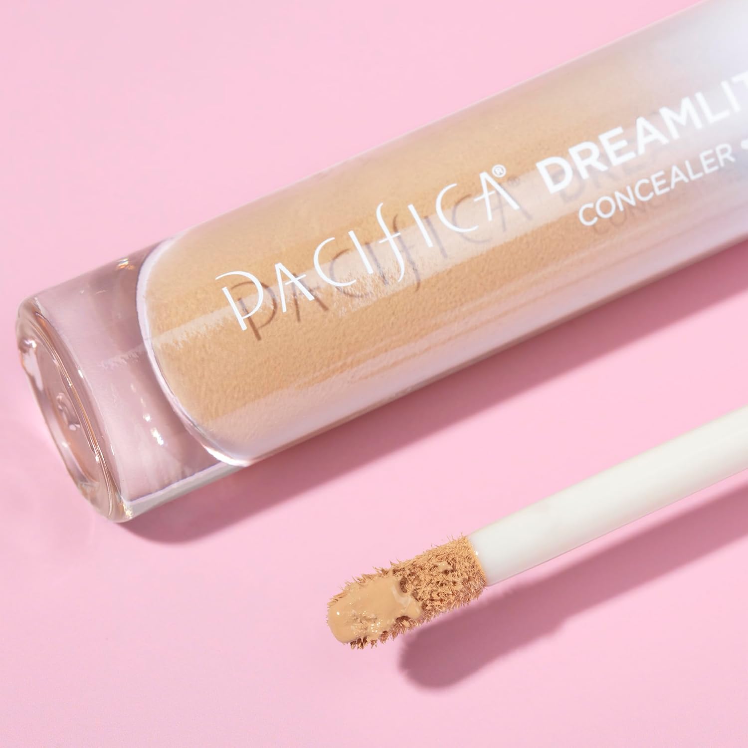Pacifica Concealer – DreamLit Glow Full Coverage Concealer with Squalane for Dark Circles & Dark Spot Correction, Lightweight & Long-Lasting, Vegan & Cruelty-Free, Shade 09 (Warm Honey) - Image 2