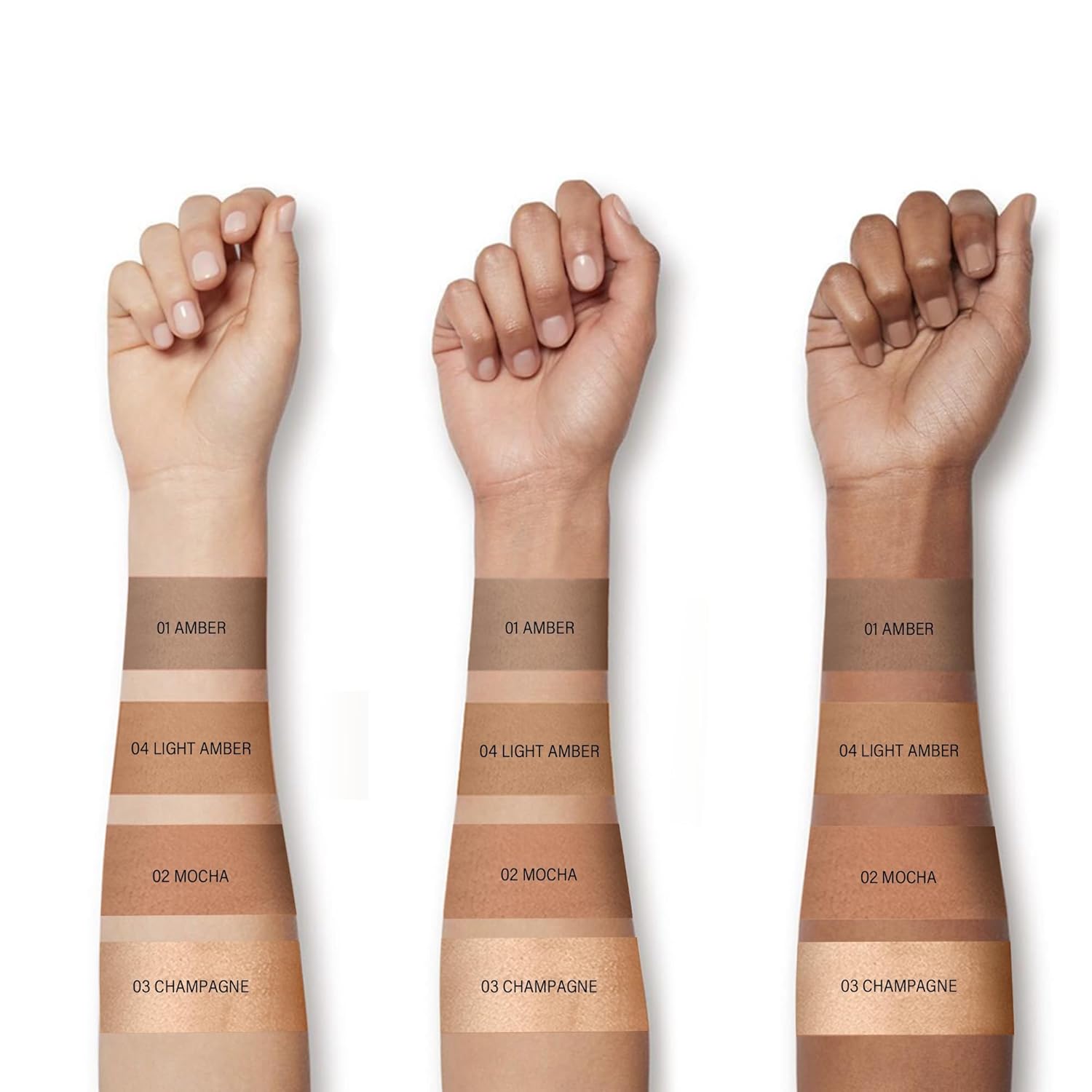 FV Cream Highlighter Stick, Blendable & Long Lasting Highlight Stick with Natural Finish, Shimmer Face Highlighter Makeup for Glowing Skin & Eyeshadow, Cruelty-free, 03 Champagne - Image 5