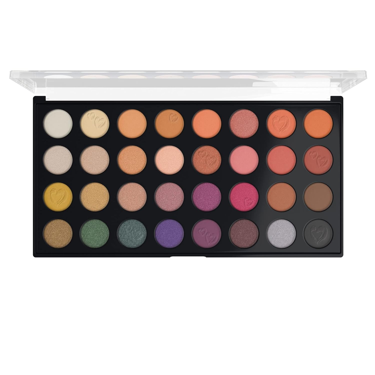wet n wild Artistry Eyeshadow Makeup 32 Pan Palette, Highly-Pigmented Matte, Shimmer, Metallic Finishes, Long Lasting Builadble & Blendable Formula Cruelty Free & Vegan - Wild Heart - Image 2