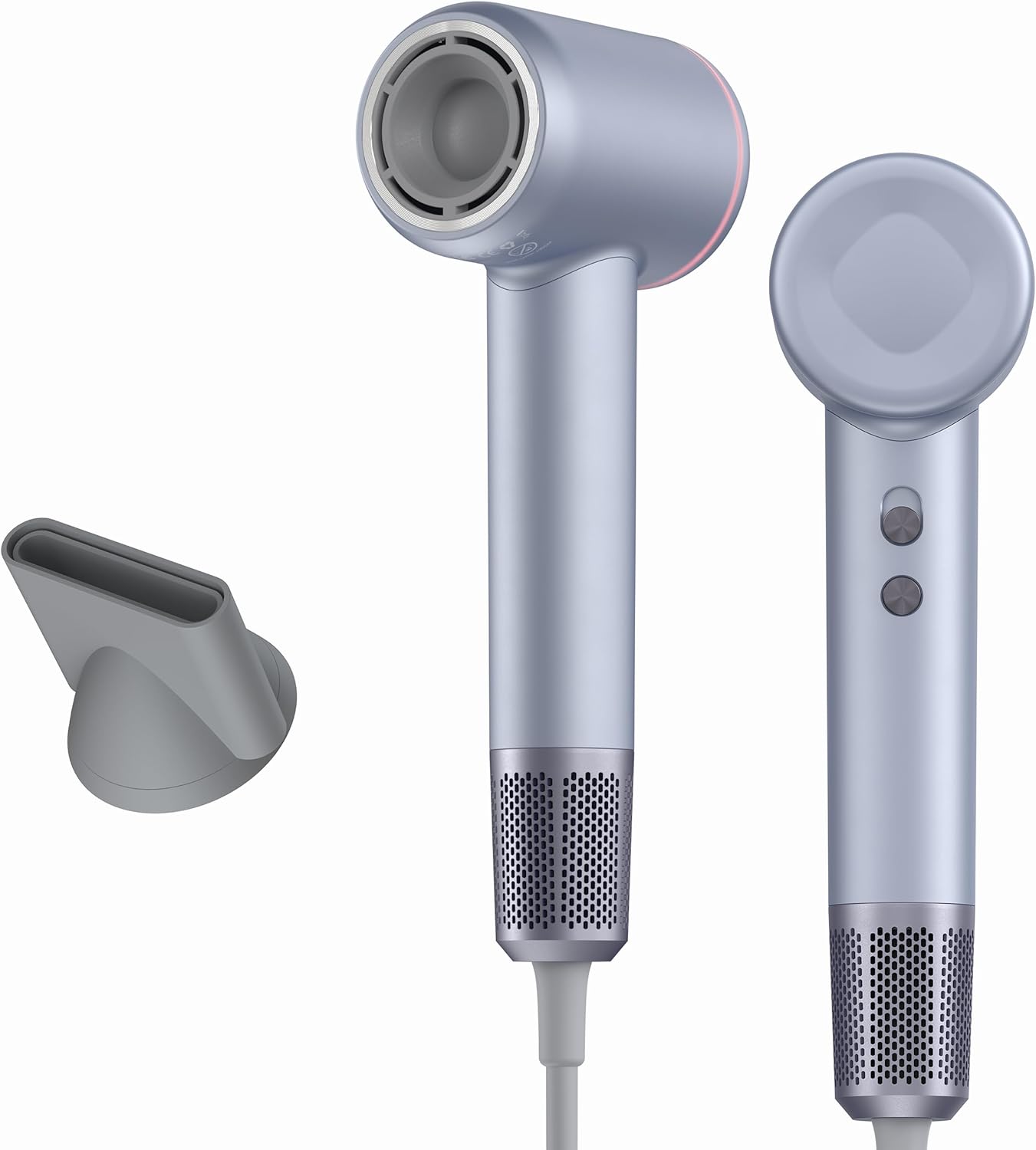 Hair Dryer, Professional High-Speed Blow Dryer 110,000RPM, 300 Millions Negative Ionic Care Hair Dryers for Fast Drying, 1500W Low Noise Thermo-Control Hairdryers with Magnetic Diffuser