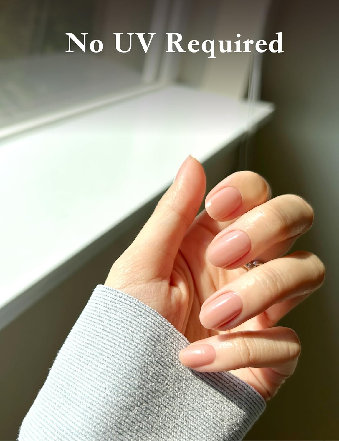 Nail Polish Strips - 44 Wraps, Stickers, Gel Strips, Easy Apply & Remove, Long Lasting, Salon Quality (Nude Pink) - Image 3