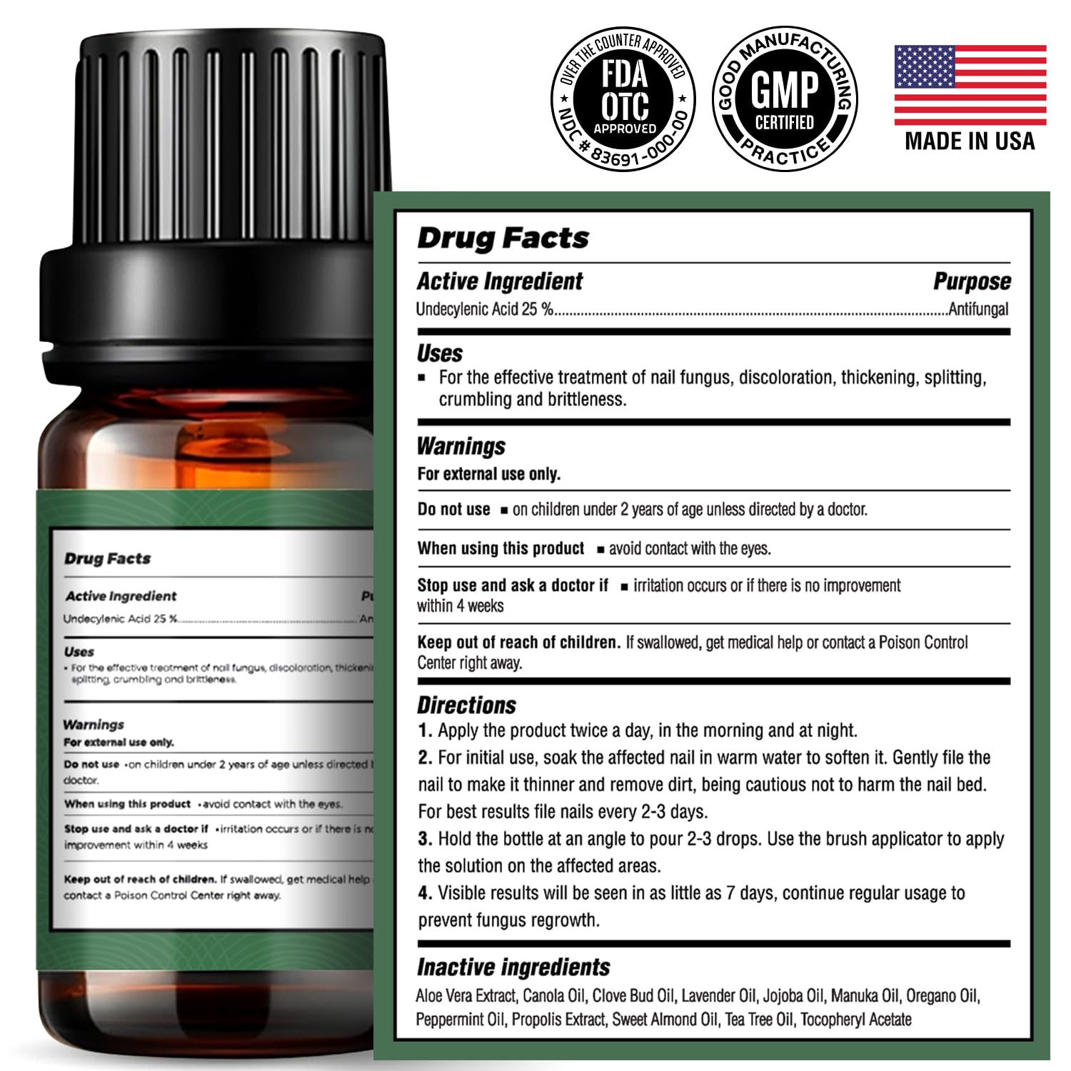 Toenail Fungus Treatment Extra Strength - Best nail fungus treatment for fingernails, nail repair, toenail softener, yellow toenail treatment, ingrown nails and foot fungus treatment extra strength - Image 2
