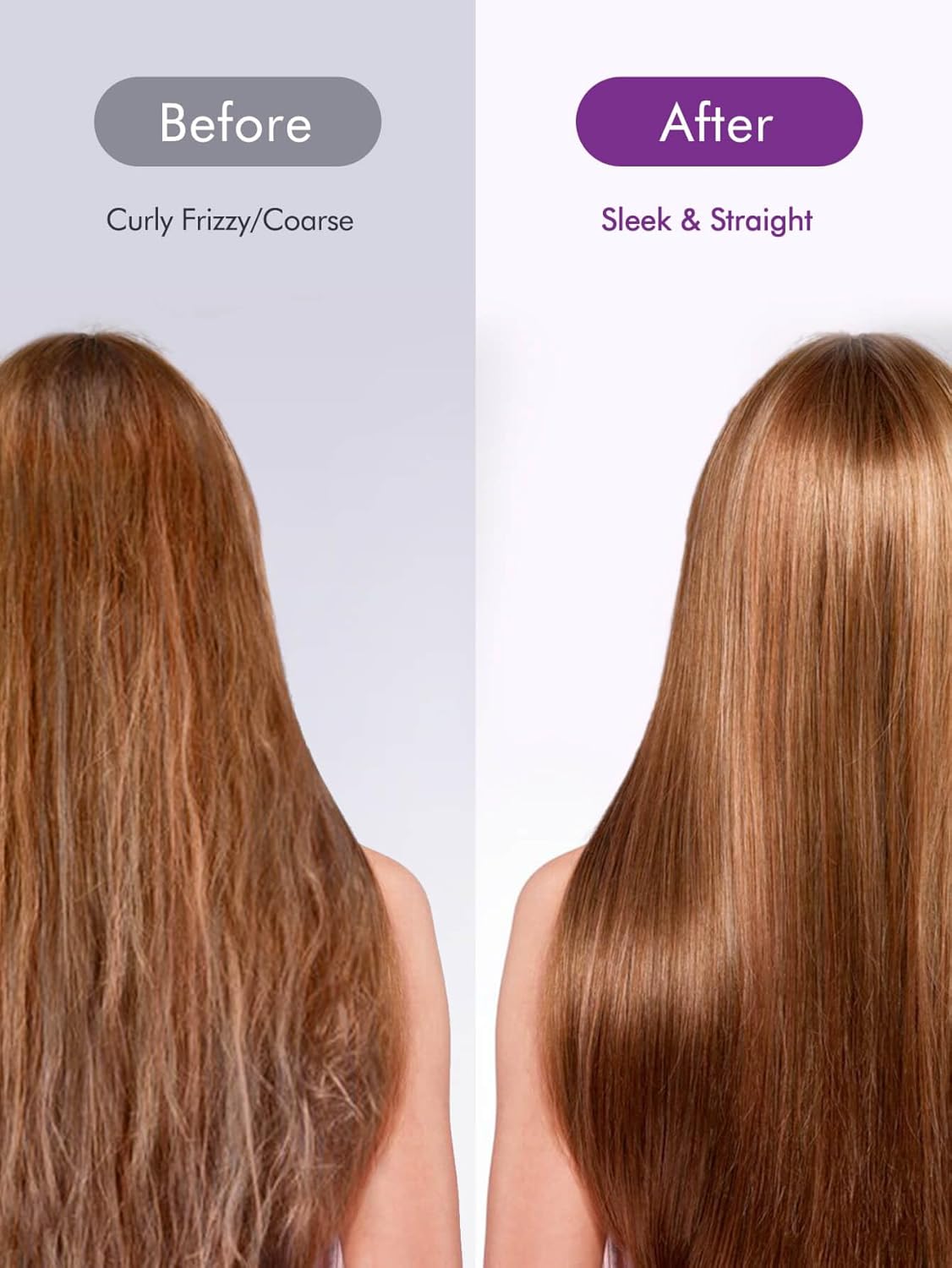 LANDOT Wide Flat Iron Hair Straightener for Fast Styling Thick/Long/Coarse Hair: 1-3/4 Inch Ceramic Straightener for Less Frizz, Smoother Shinier Results - Dual Voltage & 12 Temp Setting 250-450F - Image 5