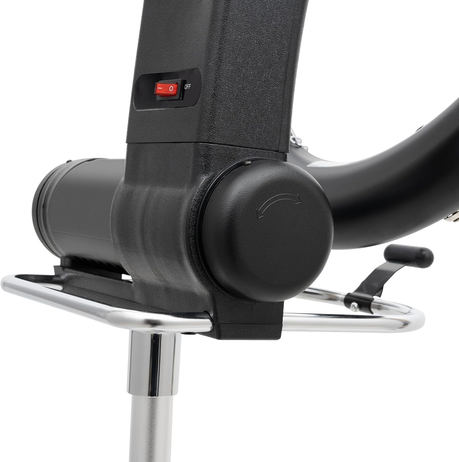 Hair Dryer, 1200W Hair Salon Color Processor Dryer with Infrared Technology, 6 Modes, 360 Efficient Heating, Adjustable Height, Rolling Base for Salon & Home Use, Quiet Care, Black - Image 6