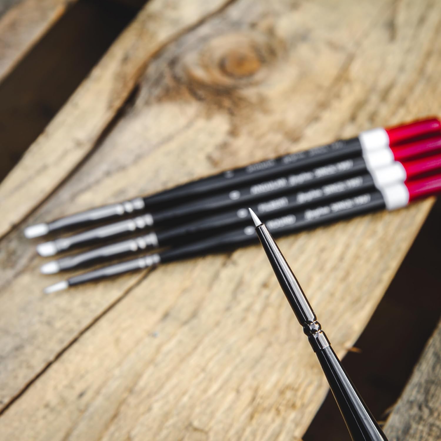 Angelus Micro Detail Paint Brush Set of 5 - Image 6