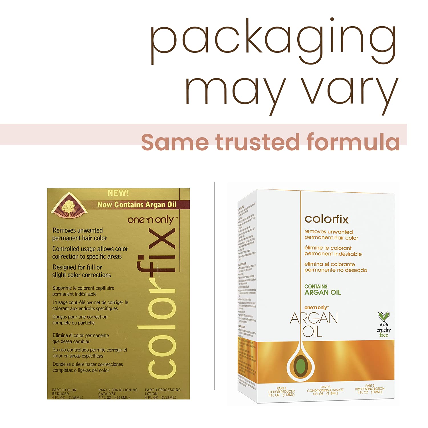 One N Only Colorfix Permanent Hair Color Remover Kit With Argan Oil - Dye Removes Any Level - Image 6
