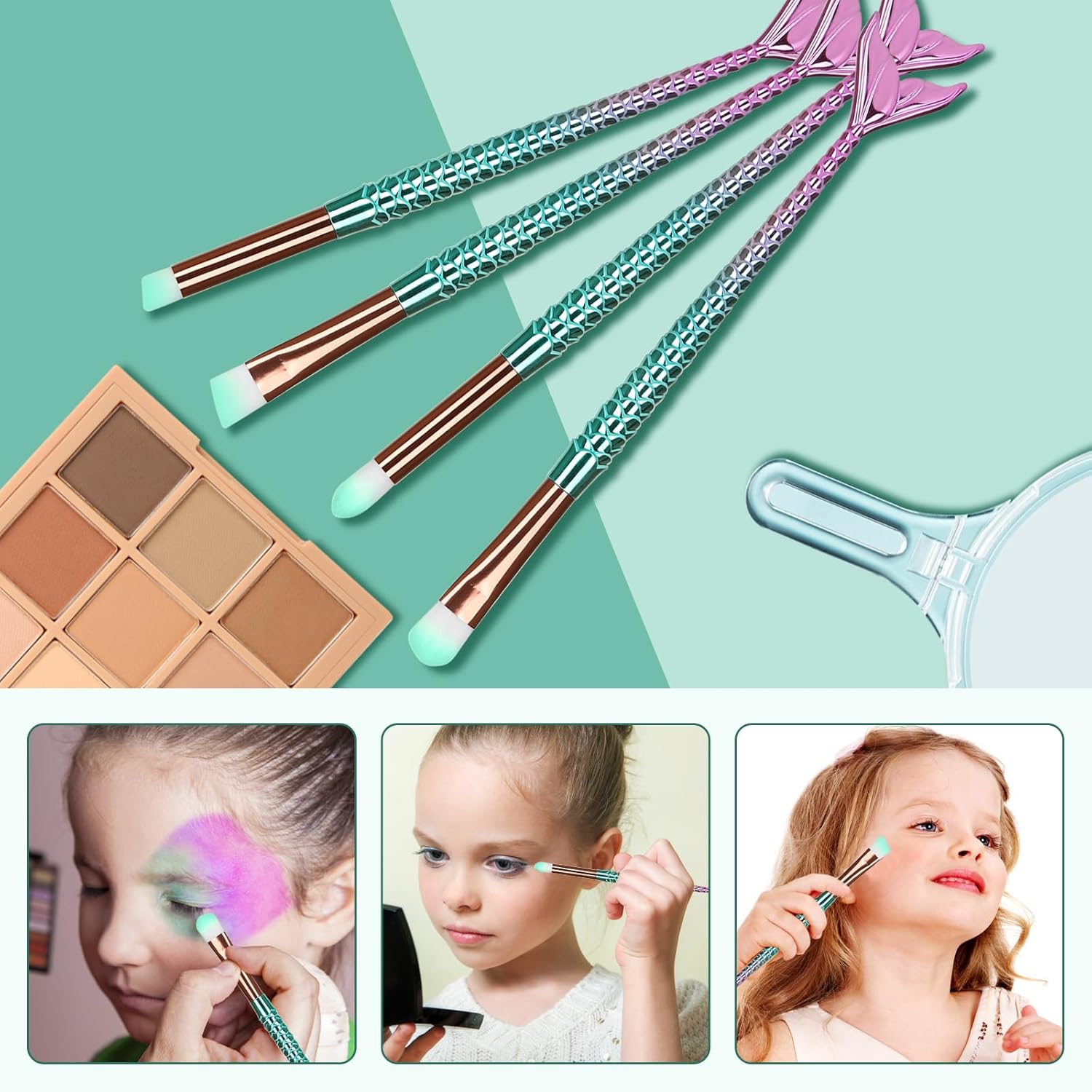 Makeup Brush Set 11Pcs Eye Makeup Brushes, Eyeshadow Concealer Eyeliner Brow Blending Brush Tool - Image 5