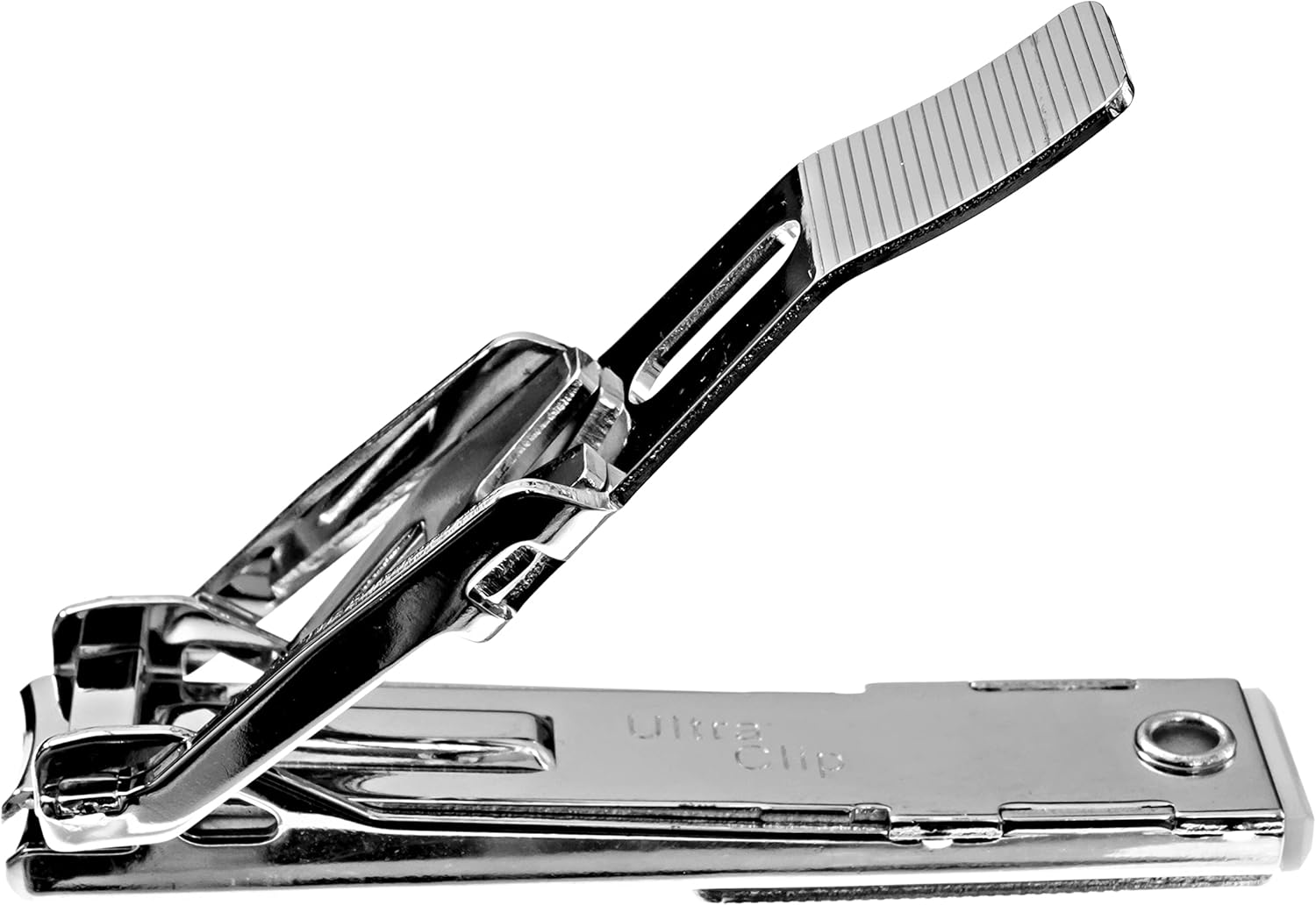 Ultra Clip – The Best No-Mess Nail Clippers That Catch Your Clippings! for Men and Women - Sharp, Wide Jaw, Finger and Toe Nail Clipper - Silver - Image 3
