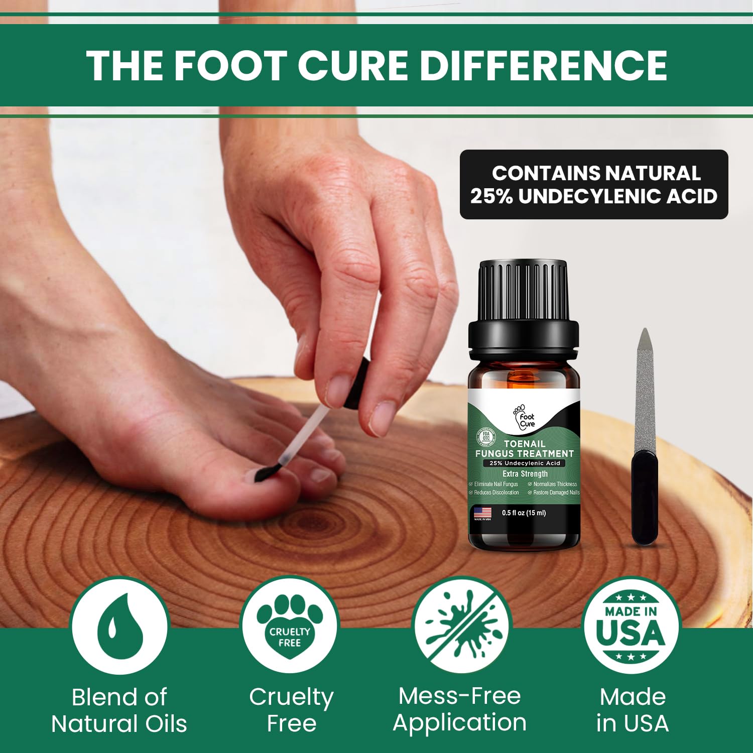 Toenail Fungus Treatment Extra Strength - Best nail fungus treatment for fingernails, nail repair, toenail softener, yellow toenail treatment, ingrown nails and foot fungus treatment extra strength - Image 6