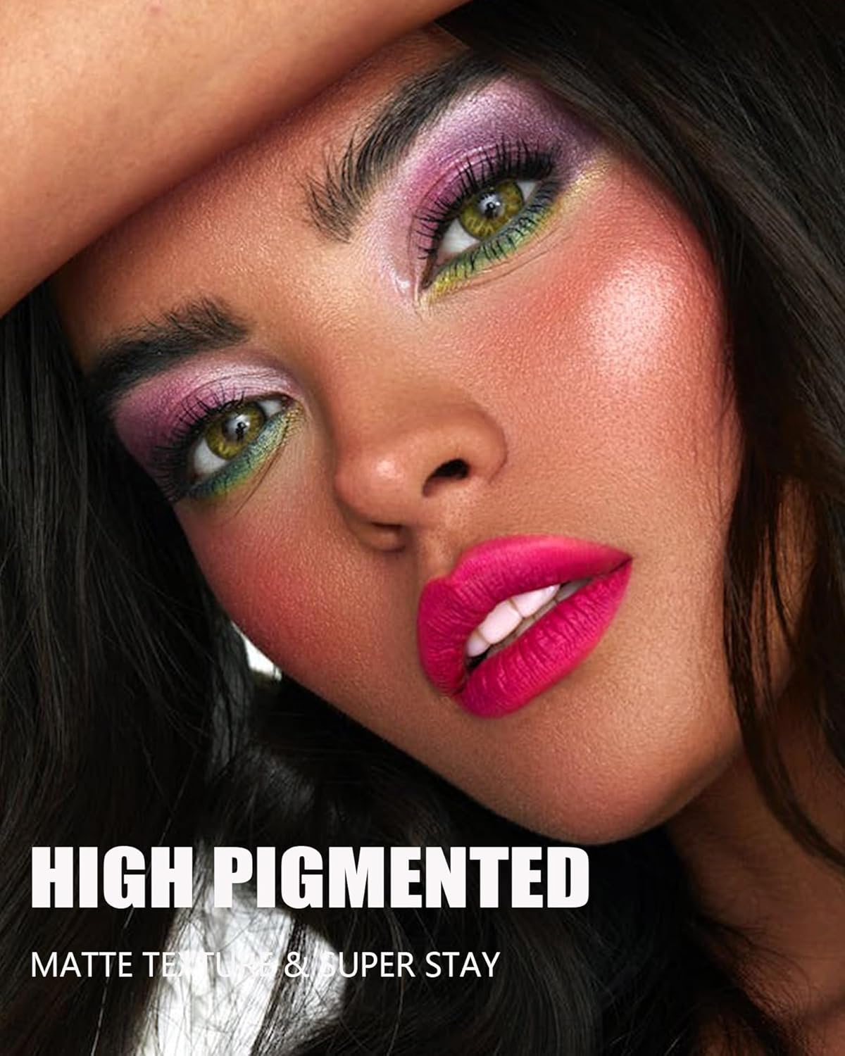 MAKI YIKA Magenta Lipstick for Women Color Stay Long Lasting Lipsticks, No Smudge Matte Liquid Red Lipstick Transferproof Cruelty-Free Lip Color | Magenta - Image 5